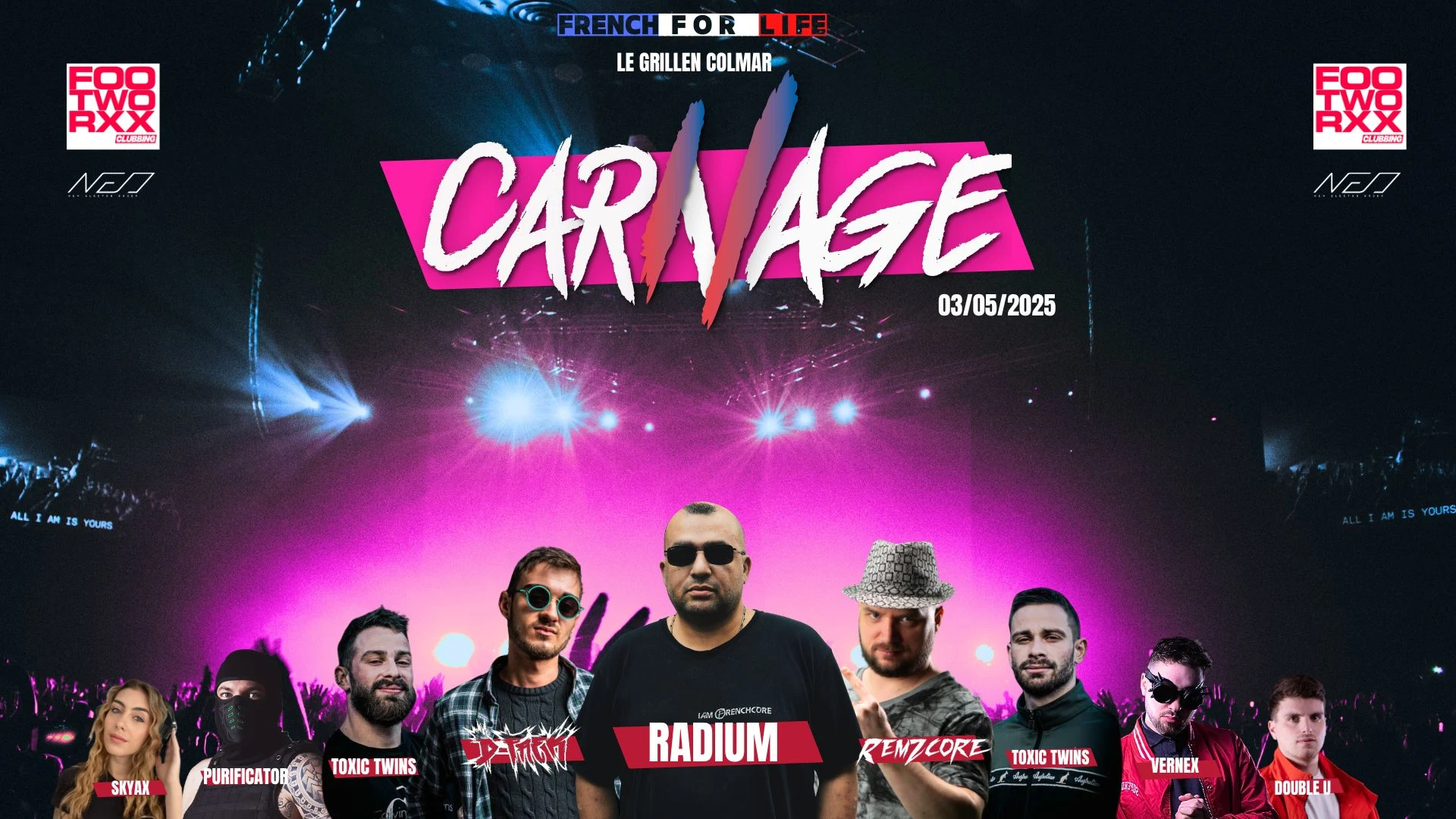 Remzcore , D-Frek , Radium , Toxic Twins , Vernex & Friends Cover
