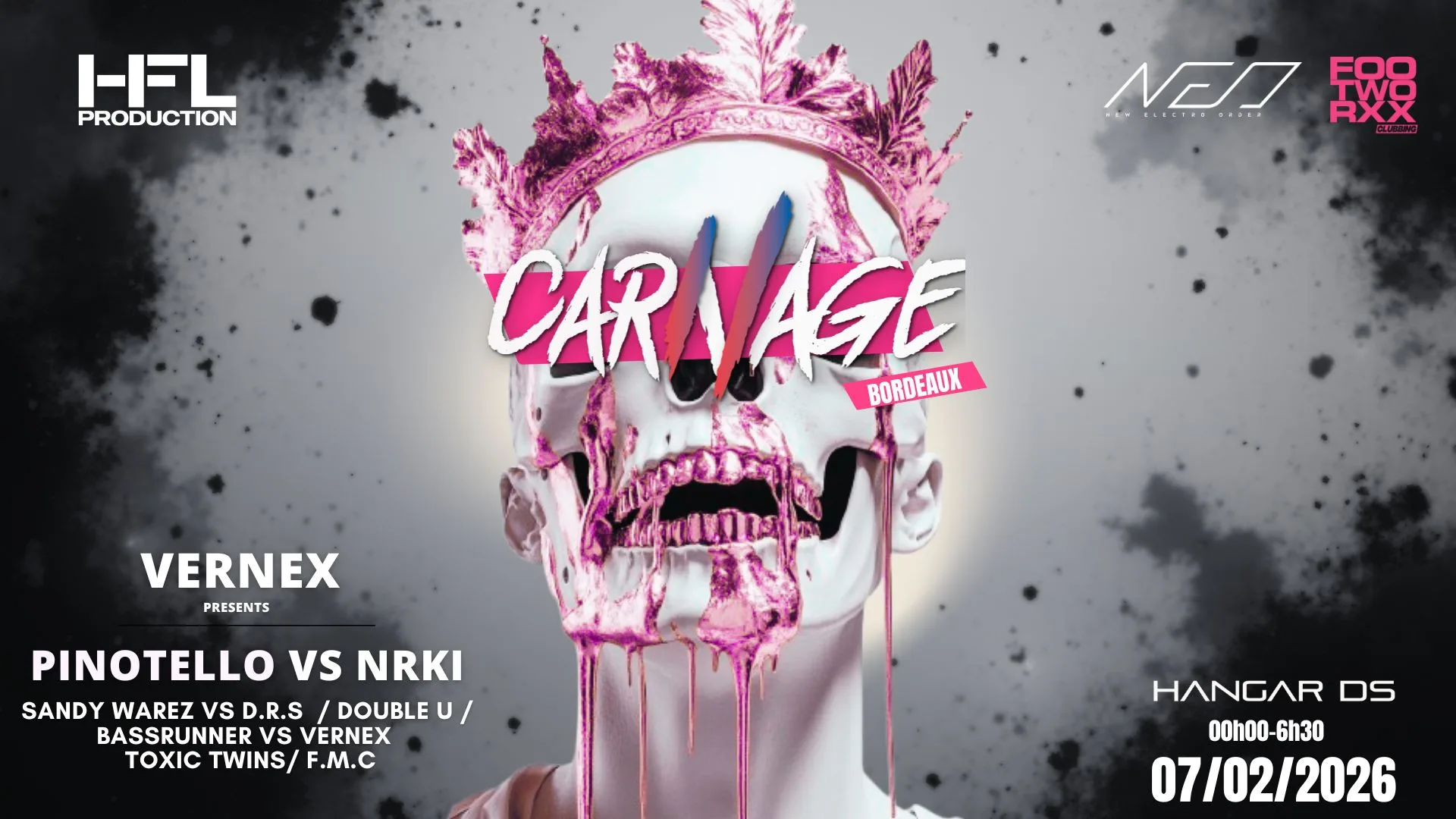 Carnage / Vernex - Nrki - Pinotello - Toxic Twins And More.. Cover