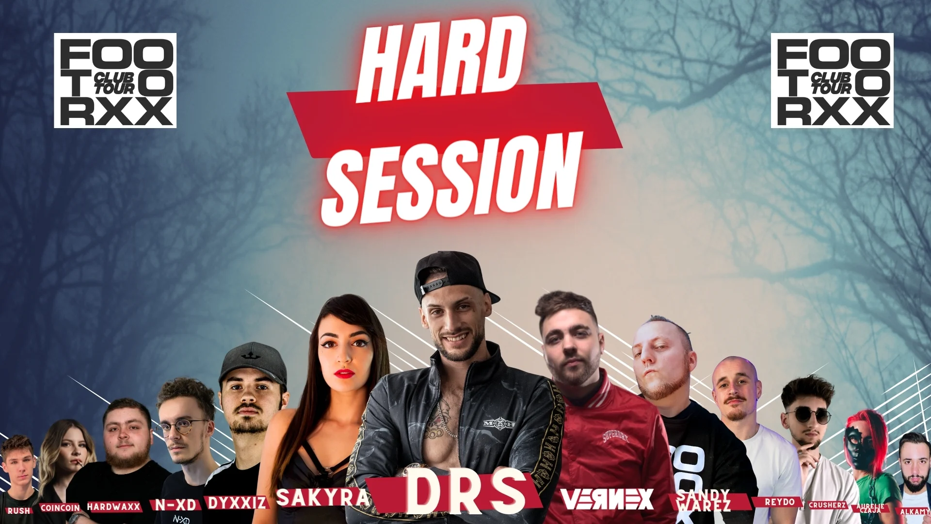 Drs + Sakyra + Sandy Warez + Vernex + Conspiracy & Friends Cover