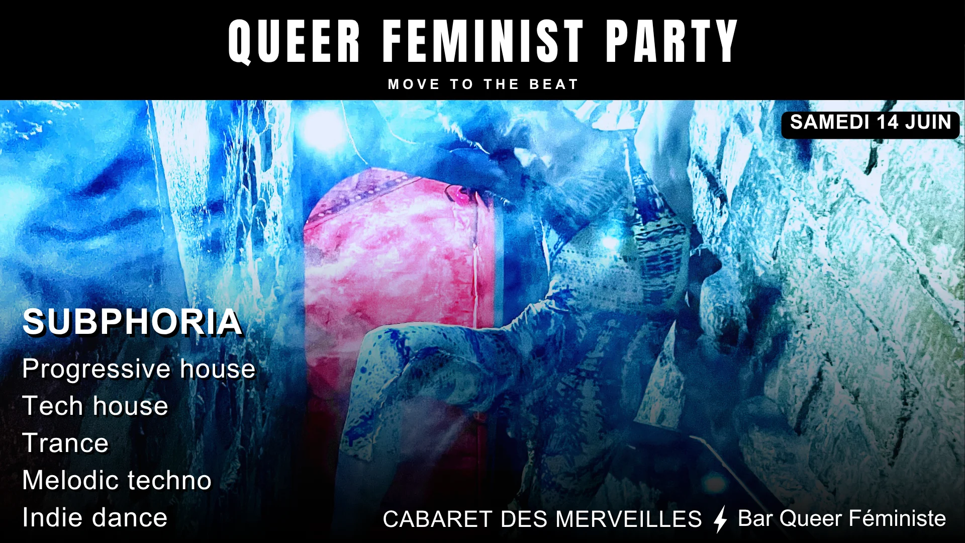 Queer Feminist Party Progressive House/Tech House/Trance Cover