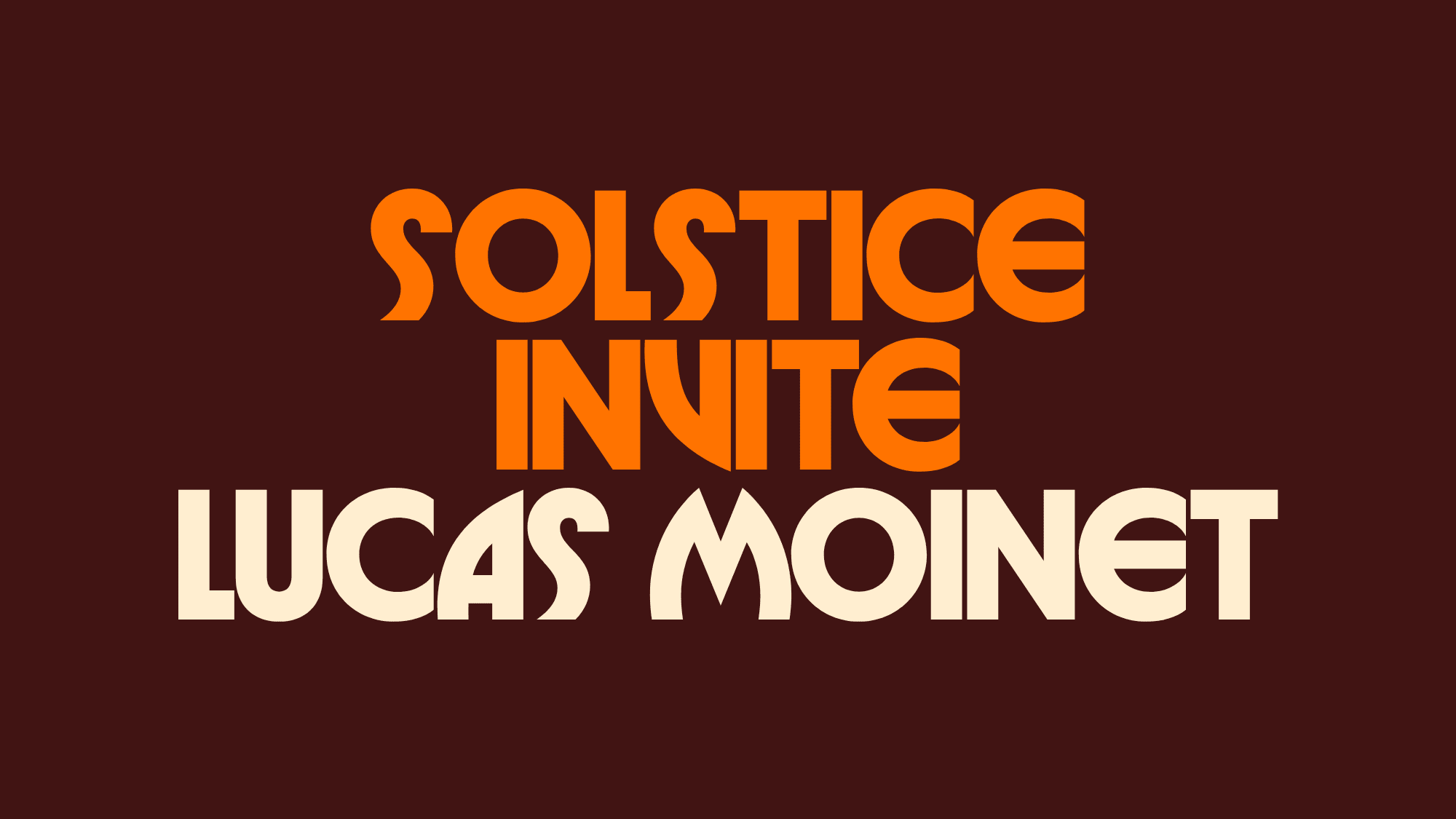 Solstice Invite Lucas Moinet Cover