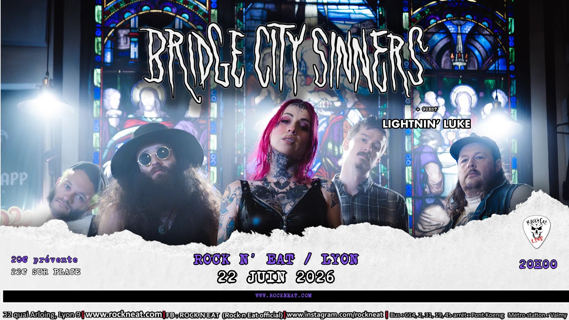 The Bridge City Sinner + Guest Cover