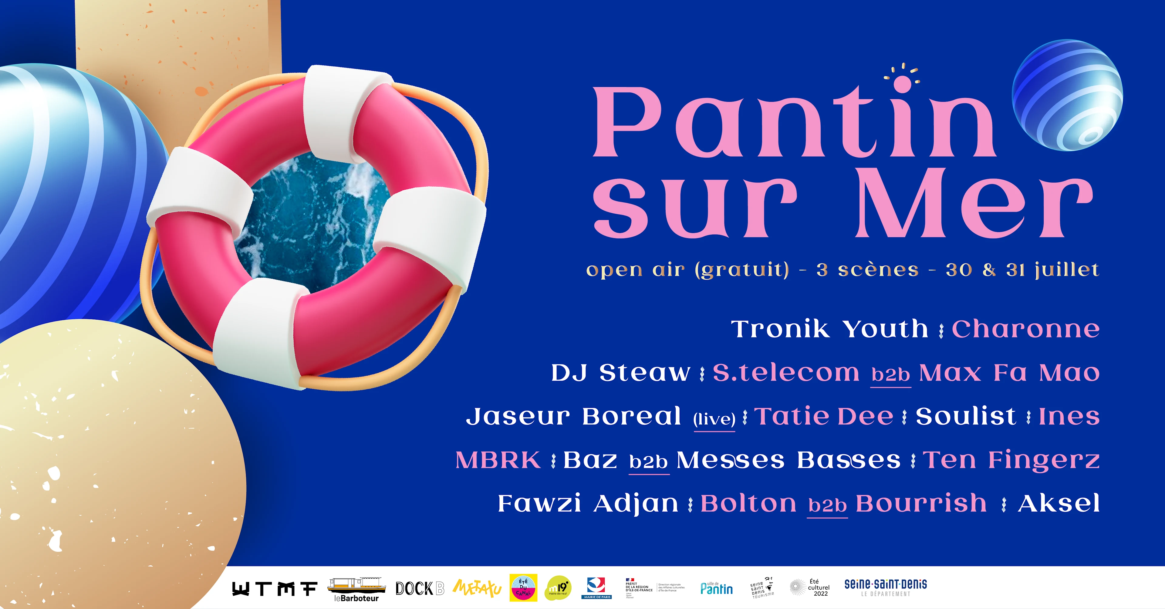 Pantin Sur Mer - 𝖔𝖕𝖊𝖓 𝖆𝖎𝖗 - 2 Days (Day 1) Cover