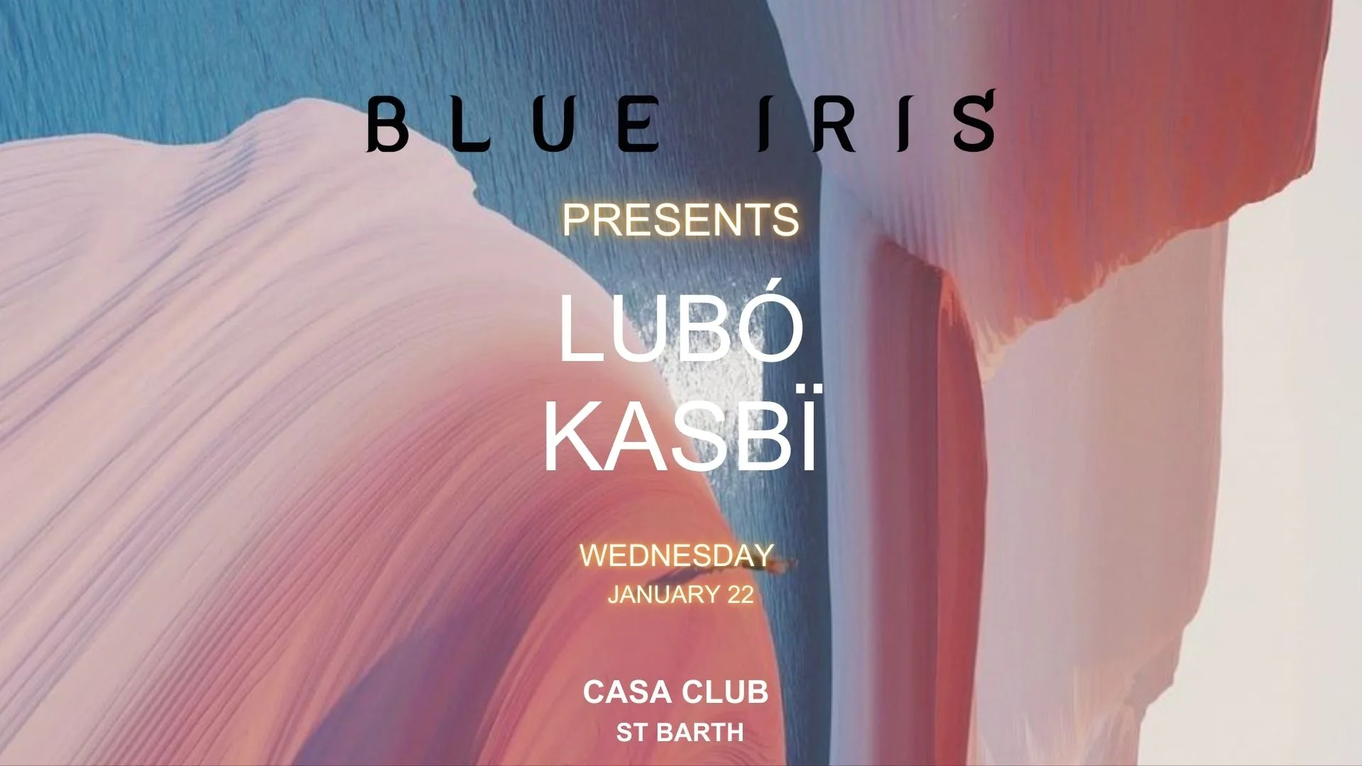 Blue Iris Invites Lubó, Kasbï Cover
