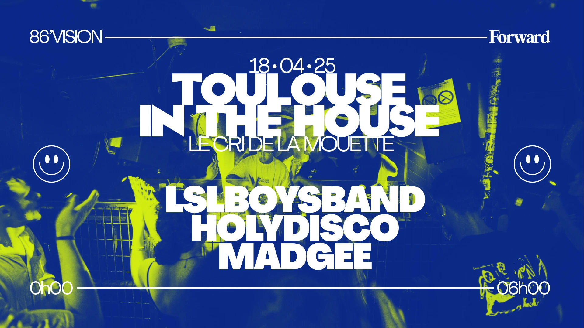 Toulouse In The House : Lslboysband, Holydisco, Madgee Cover