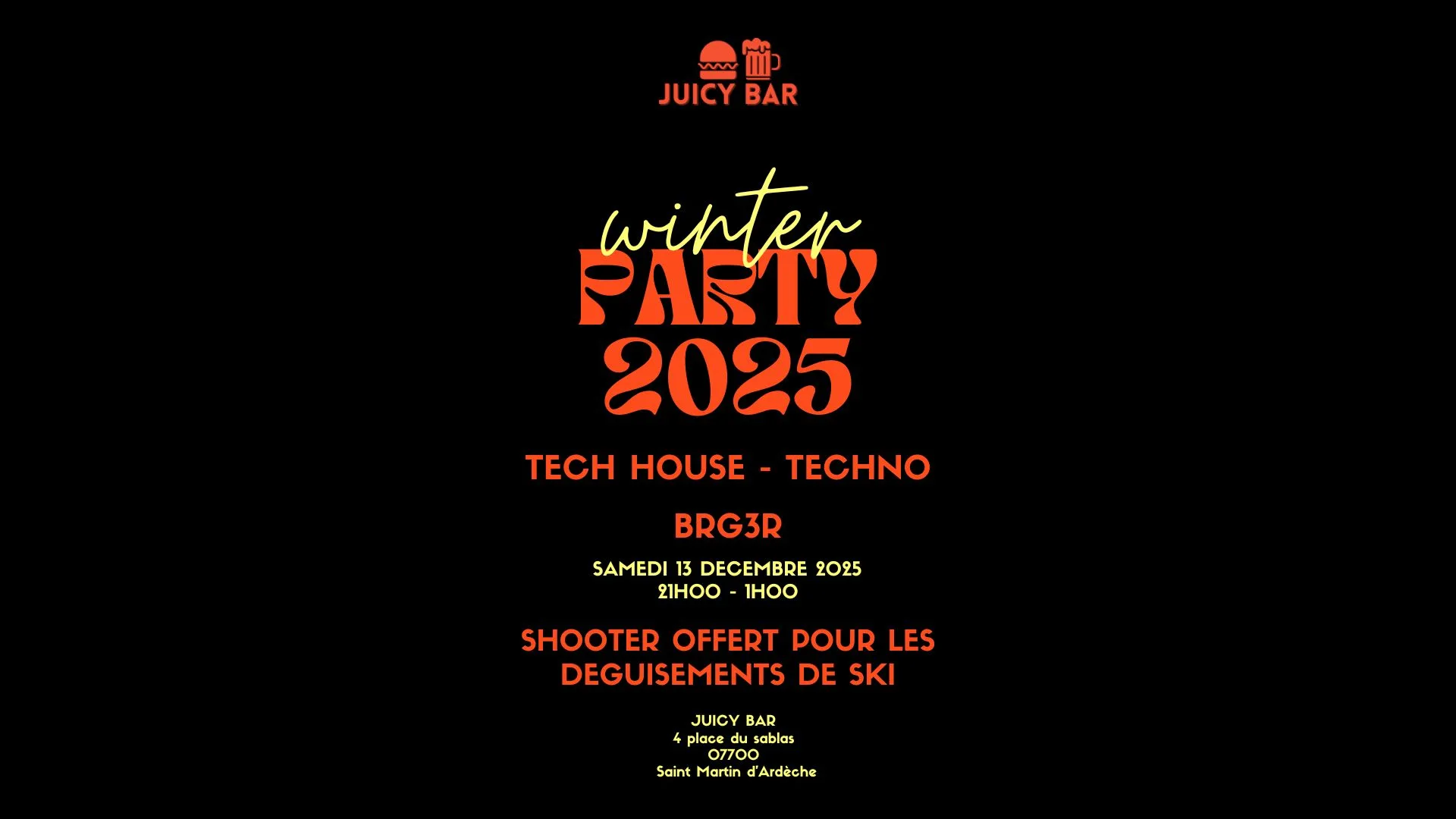 Winter Party 2025 Cover
