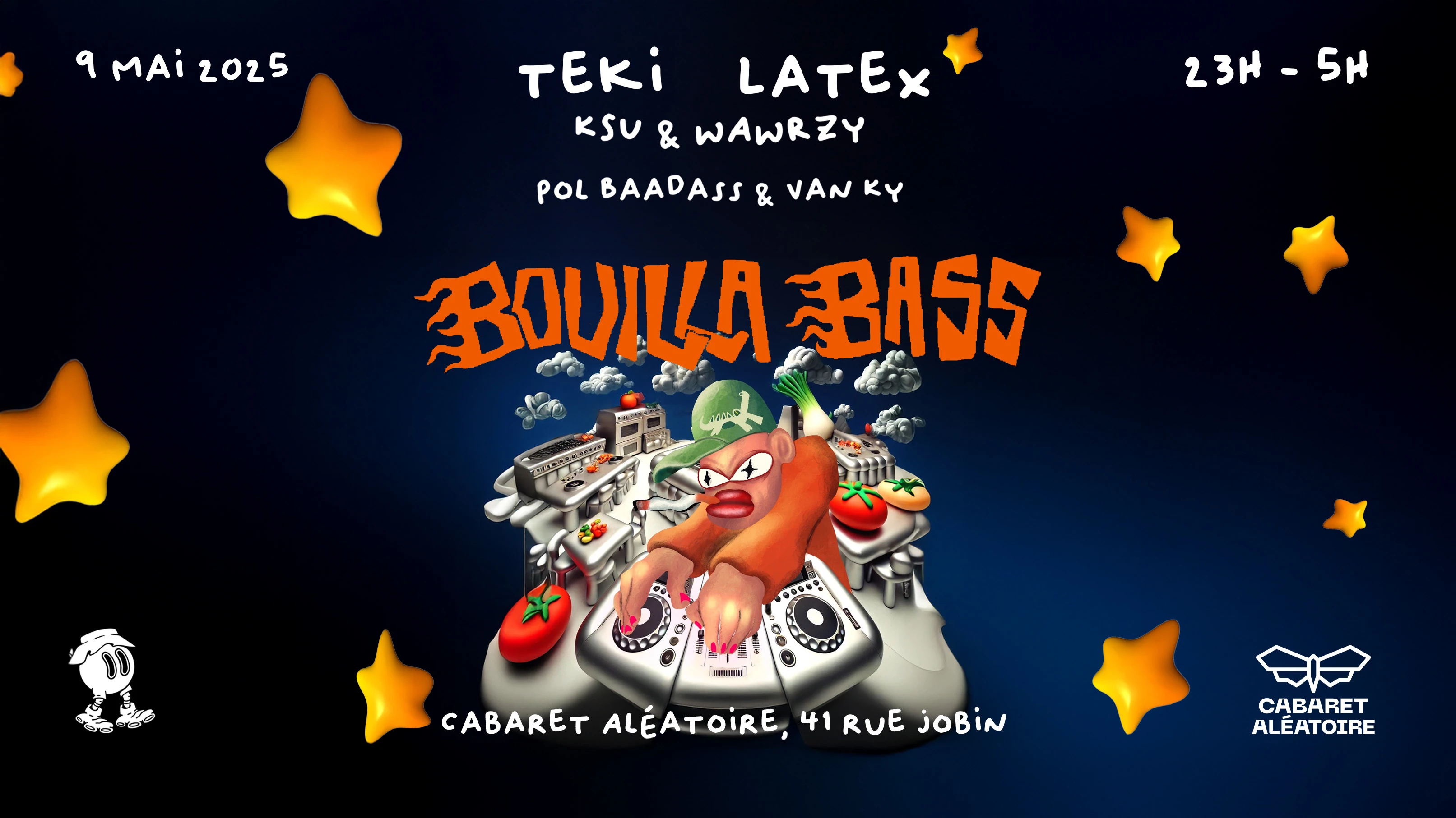 Bouilla Bass Avec Teki Latex Cover
