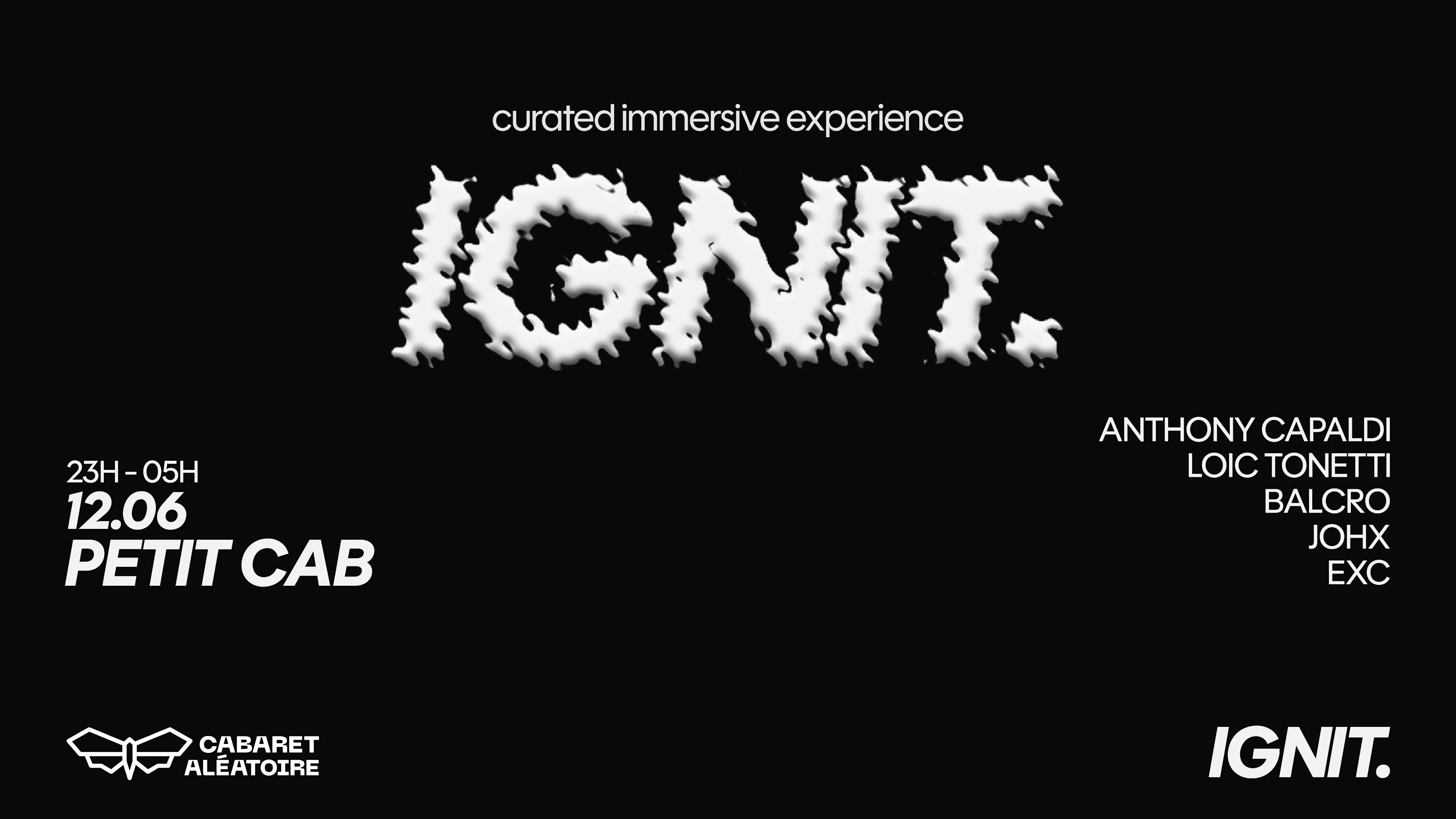 12/06 | Ignit. @ Petit Cab Cover