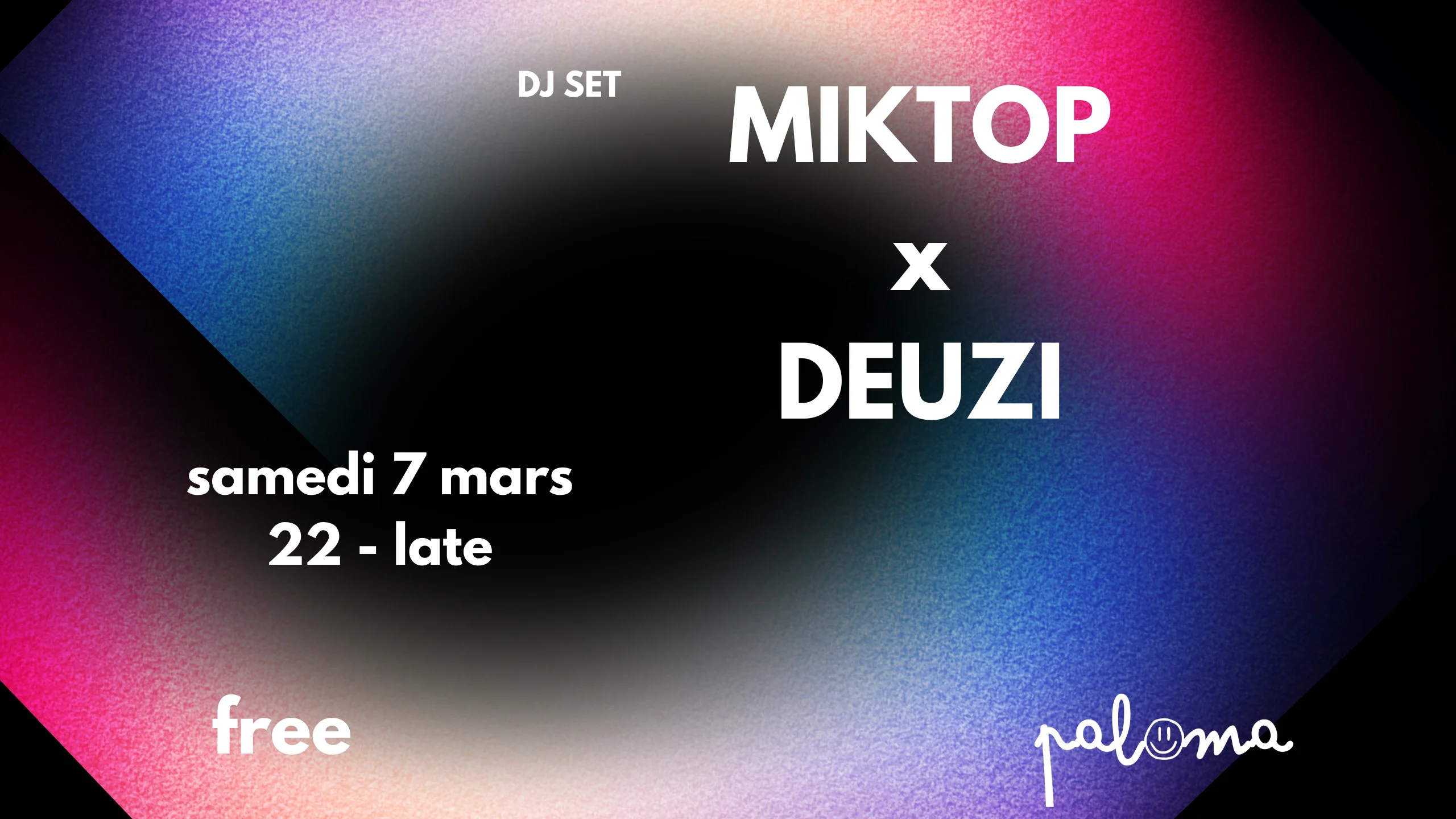 Miktop X Deuzi @ Paloma Cover