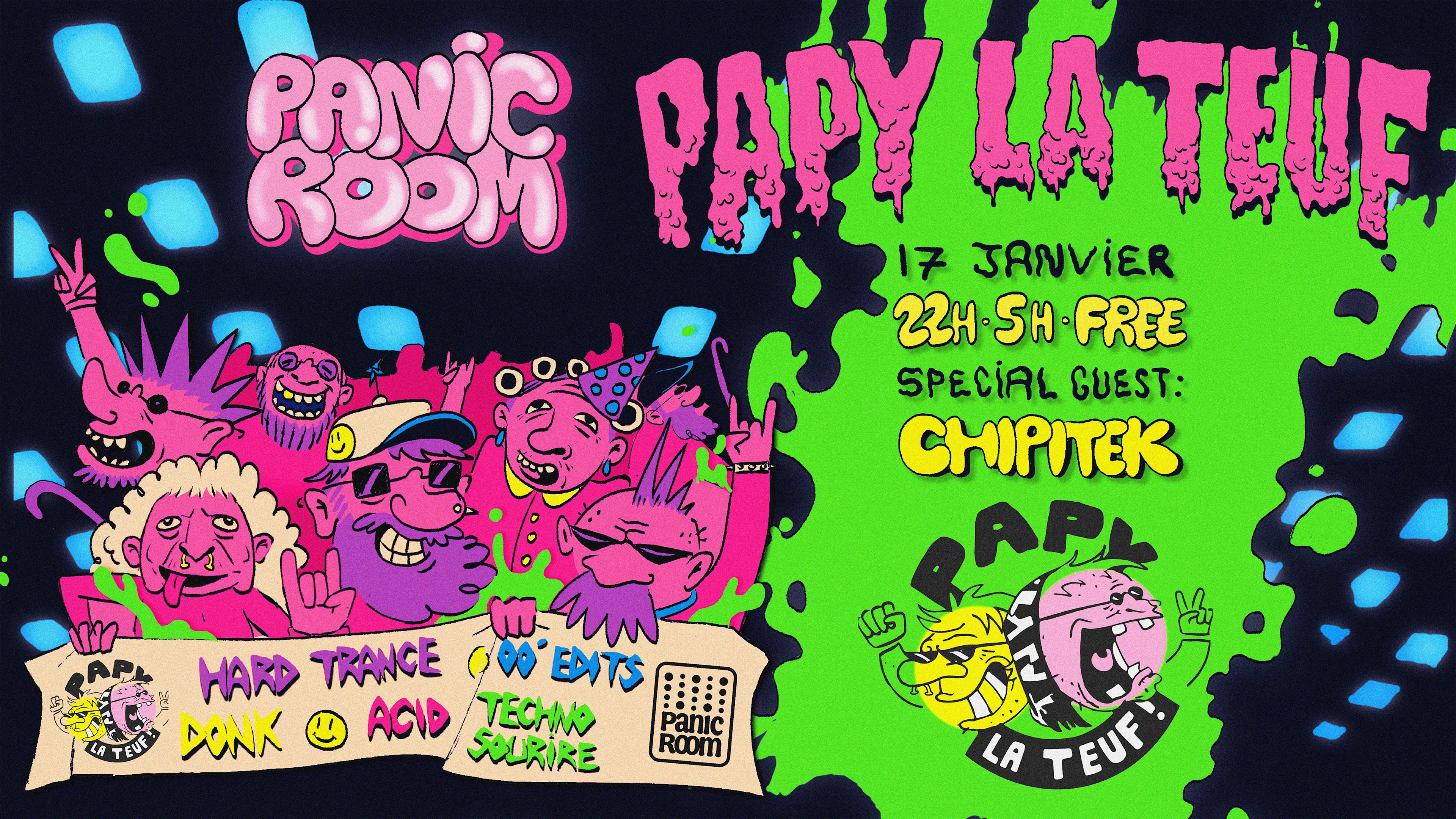 Papy La Teuf Débarque Au Panic Room Cover