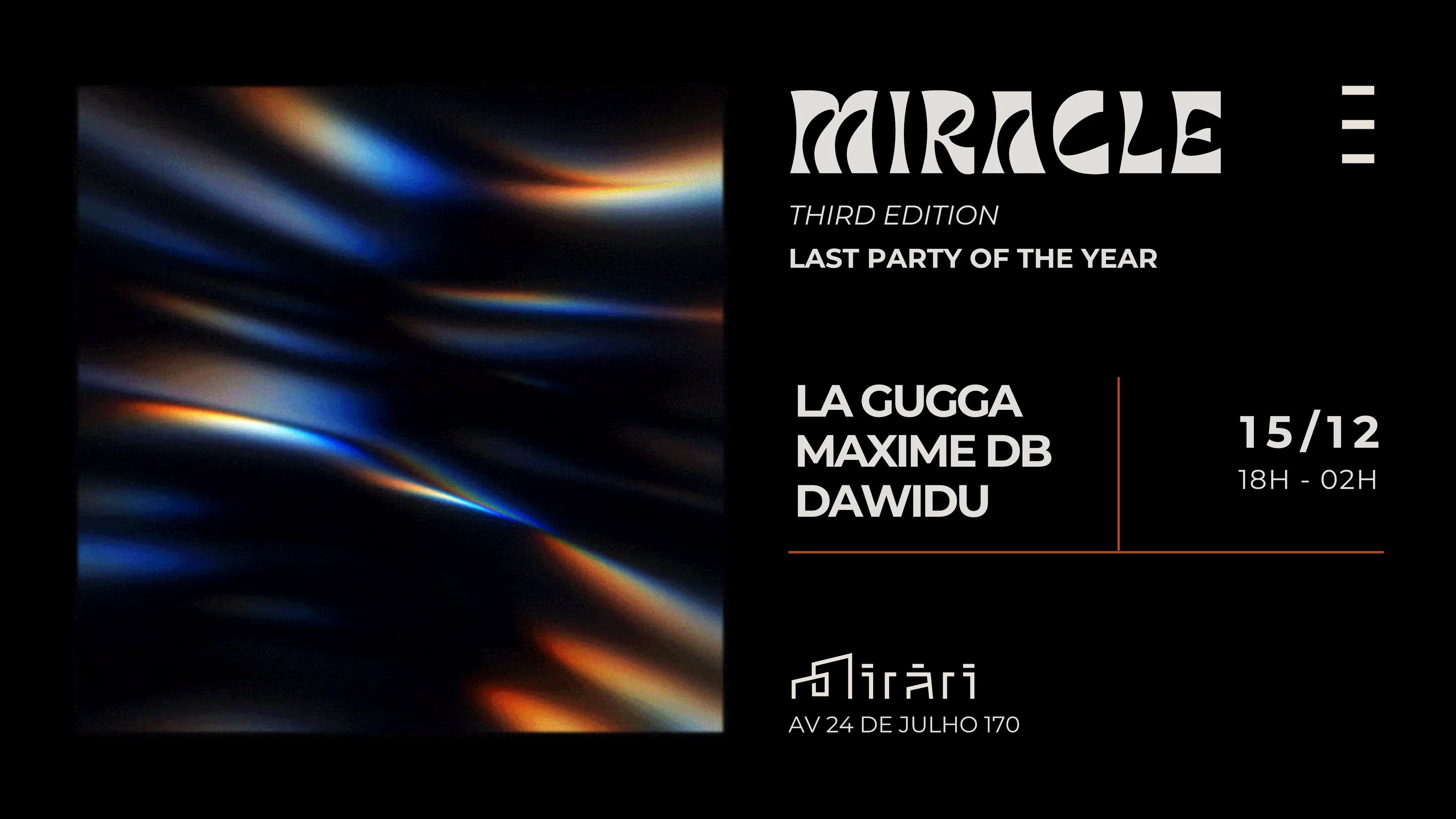 Miracle @ Mirari | 15.12 Cover