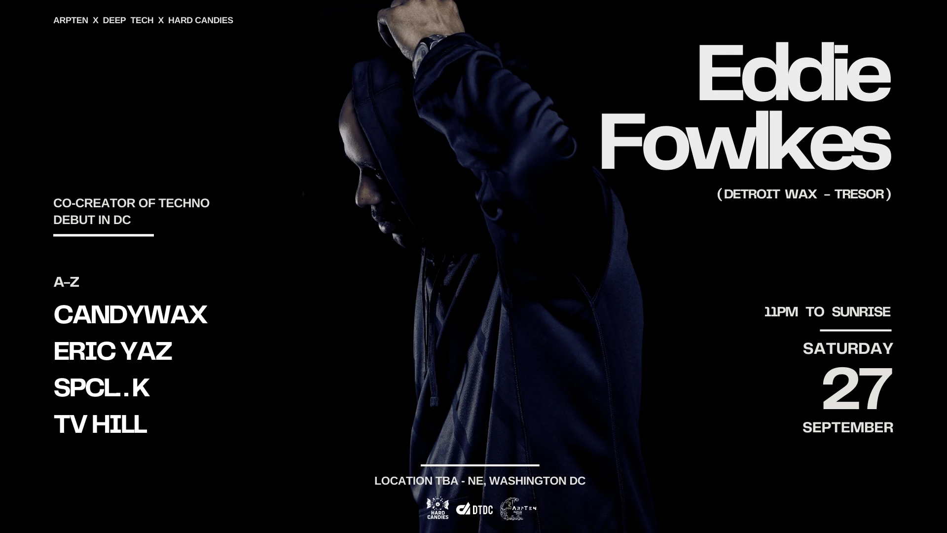 Arpten X Deep Tech X Hard Candies: Eddie Fowlkes Cover