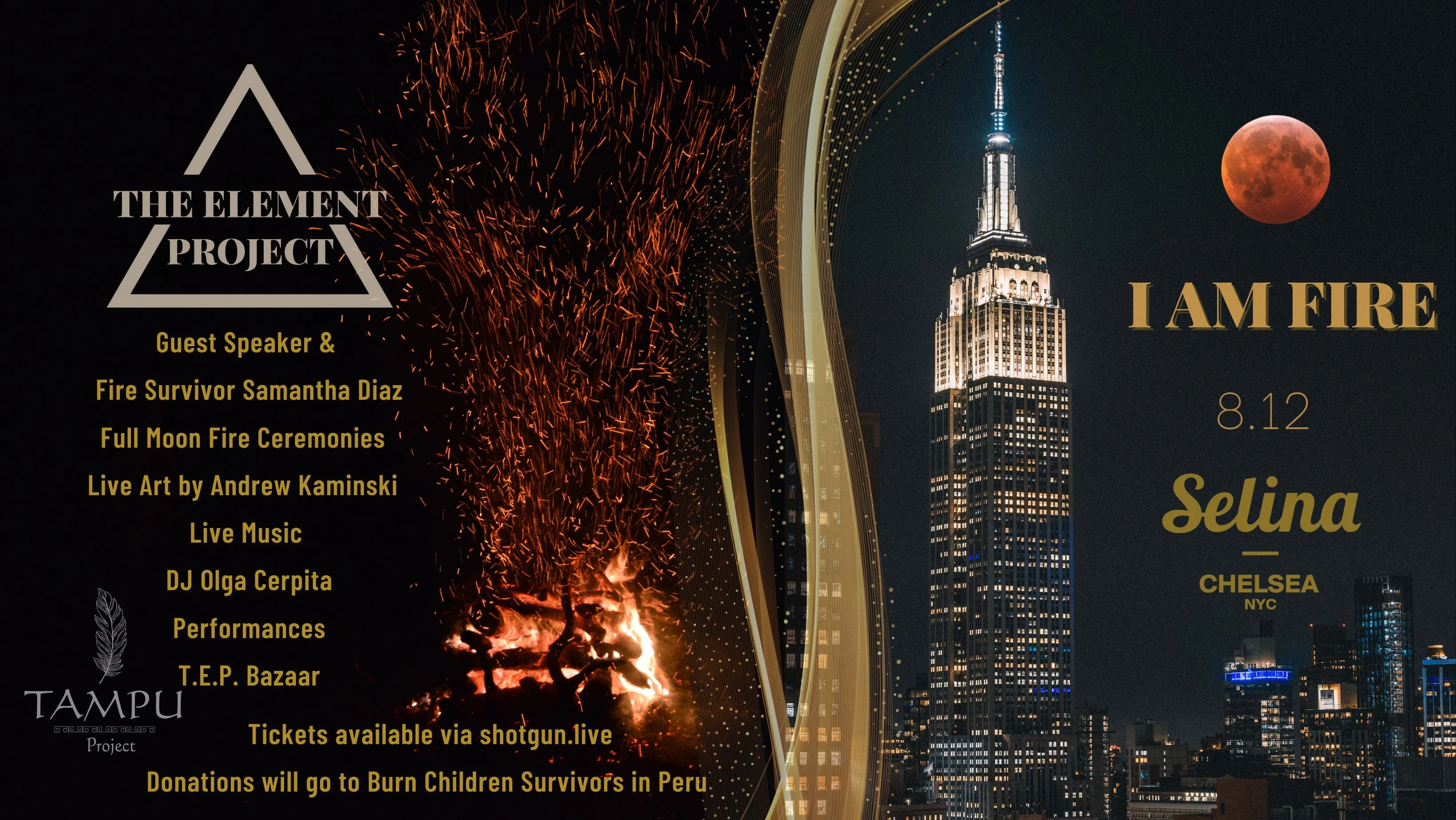 The Element Project * I Am Fire * Full Moon Edition Cover
