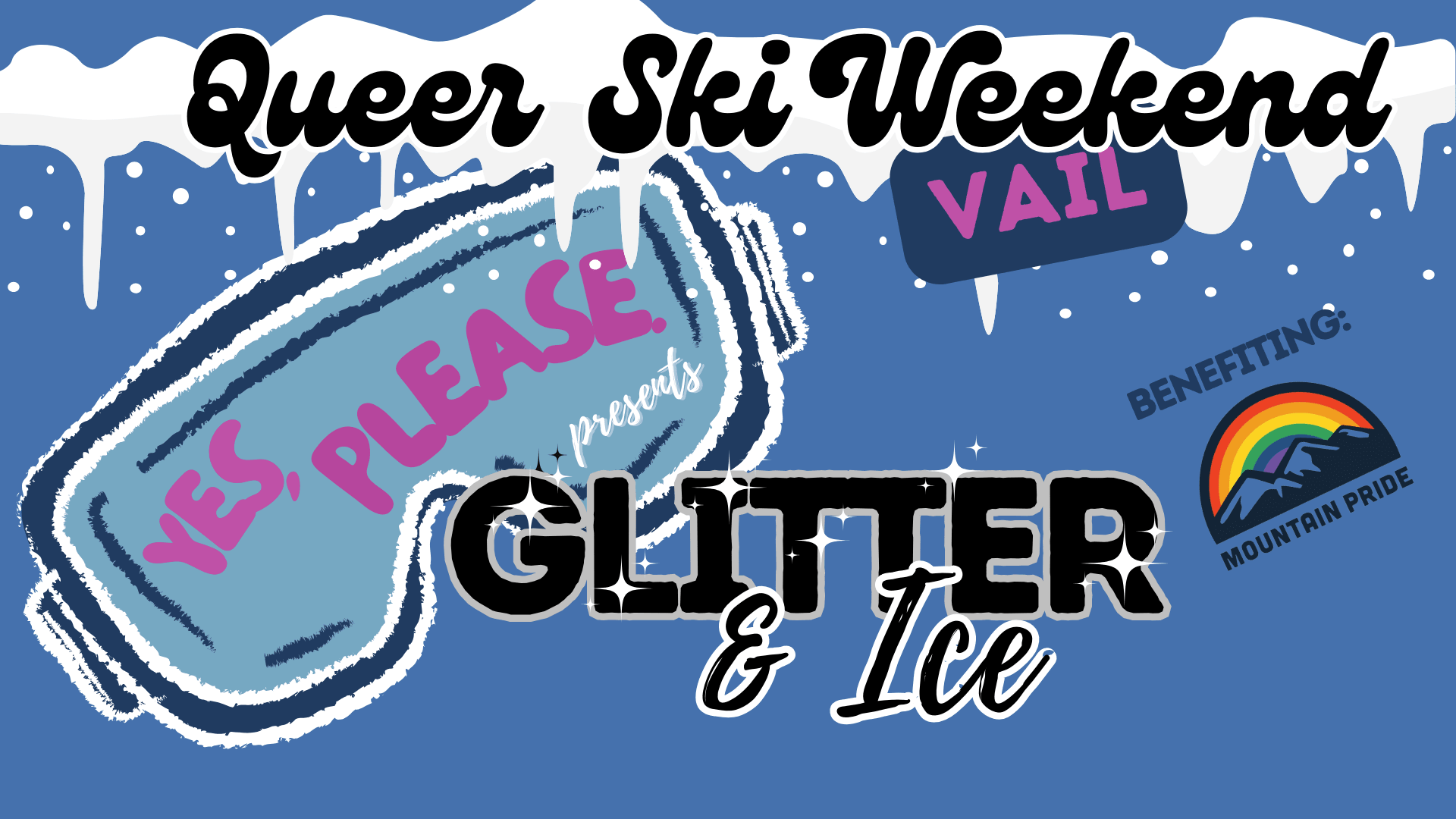 Yes Please - Glitter & Ice Cover