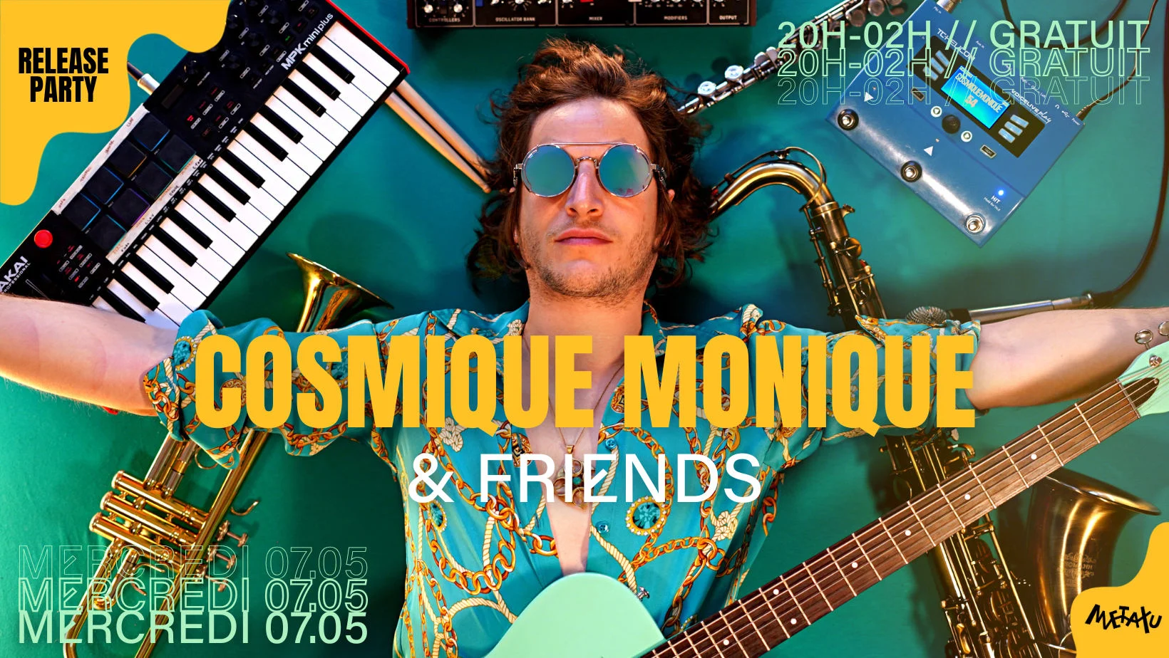 Cosmique Monique & Friends - Gratuit Cover