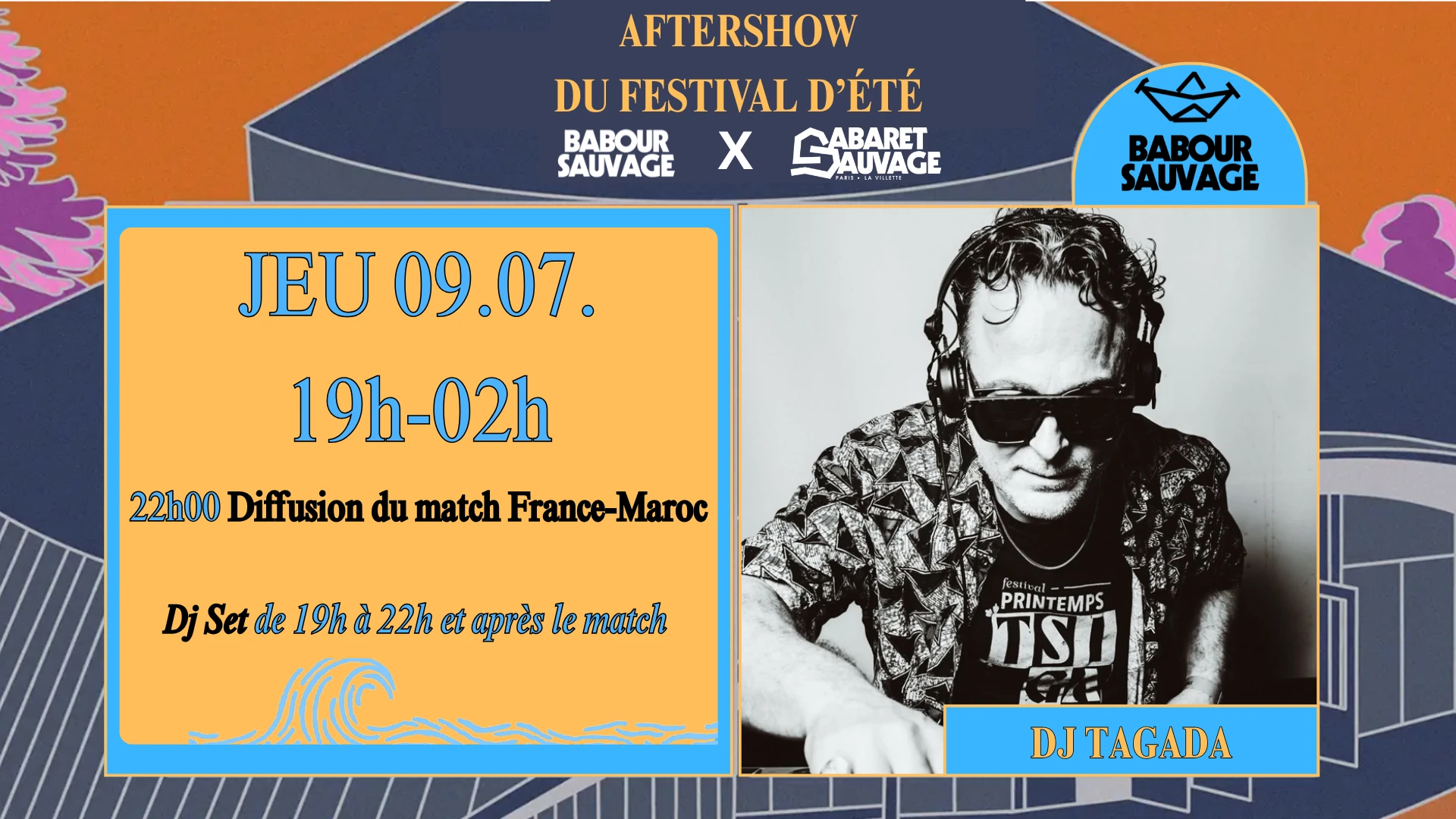 Dj Tagada & Diffusion Du Match France-Maroc Cover