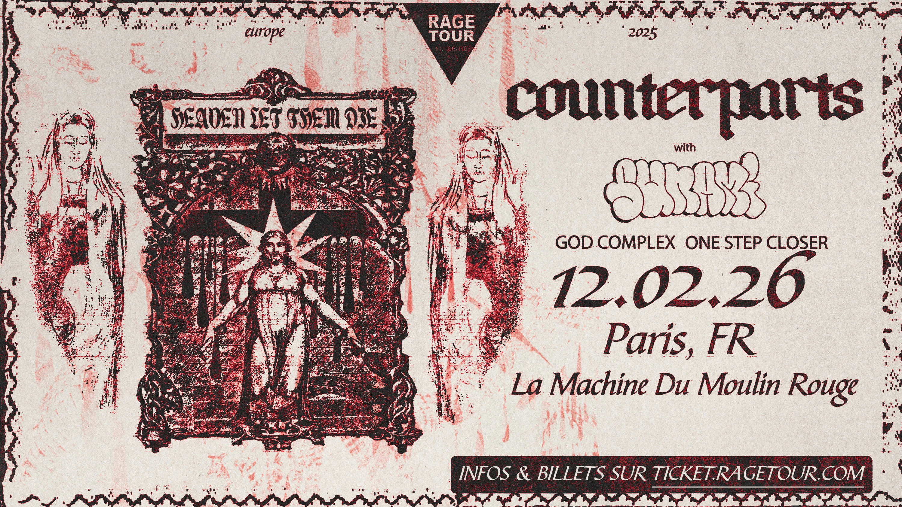 Counterparts + Sunami + One Step Closer + God Complex Cover
