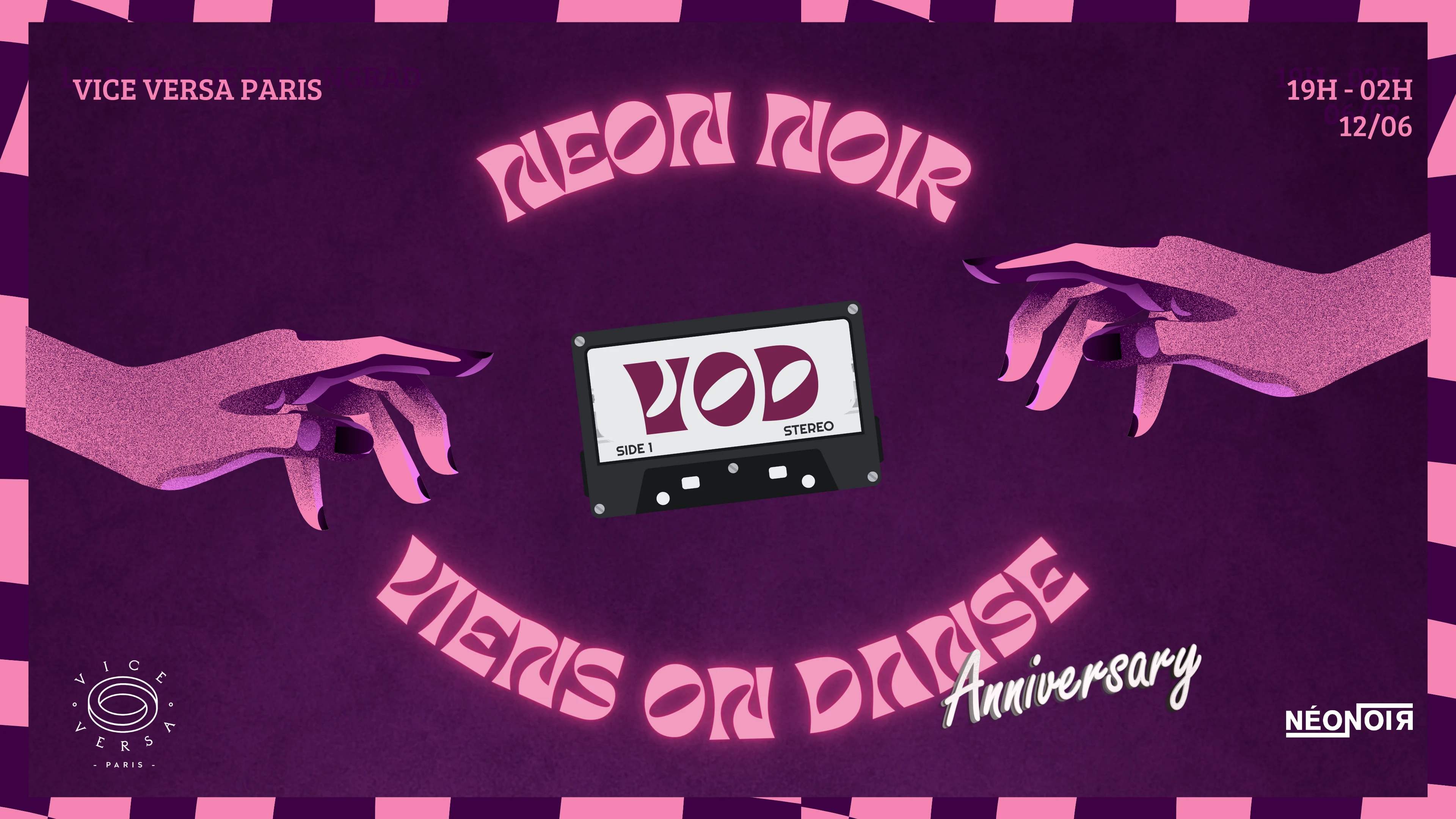 Vod#03 - Néon Noir Anniversary @ Vice Versa Cover