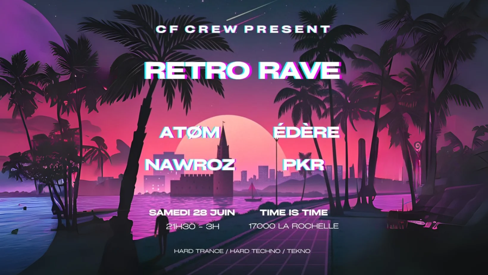 Retro Rave Cf Crew Cover