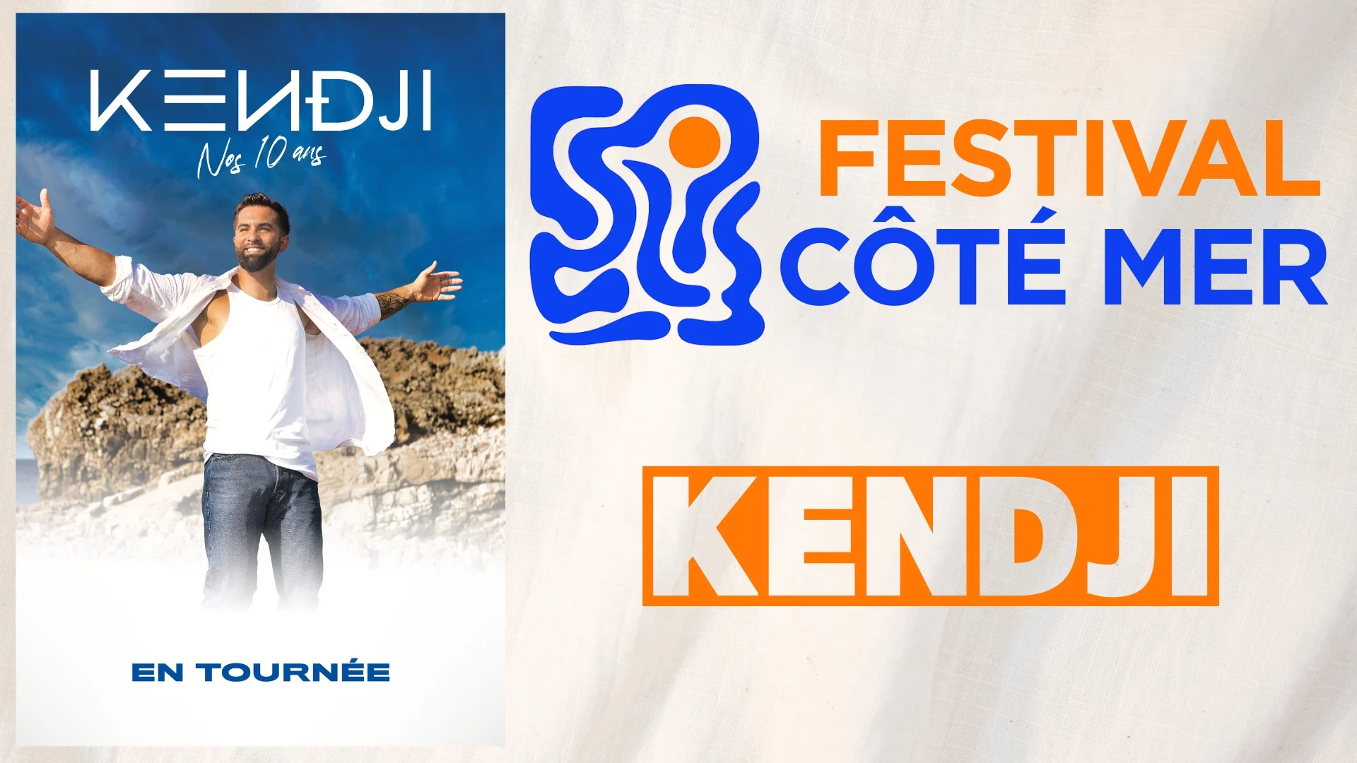 Kendji Girac - Festival Côté Mer - Mas En Camargue Cover