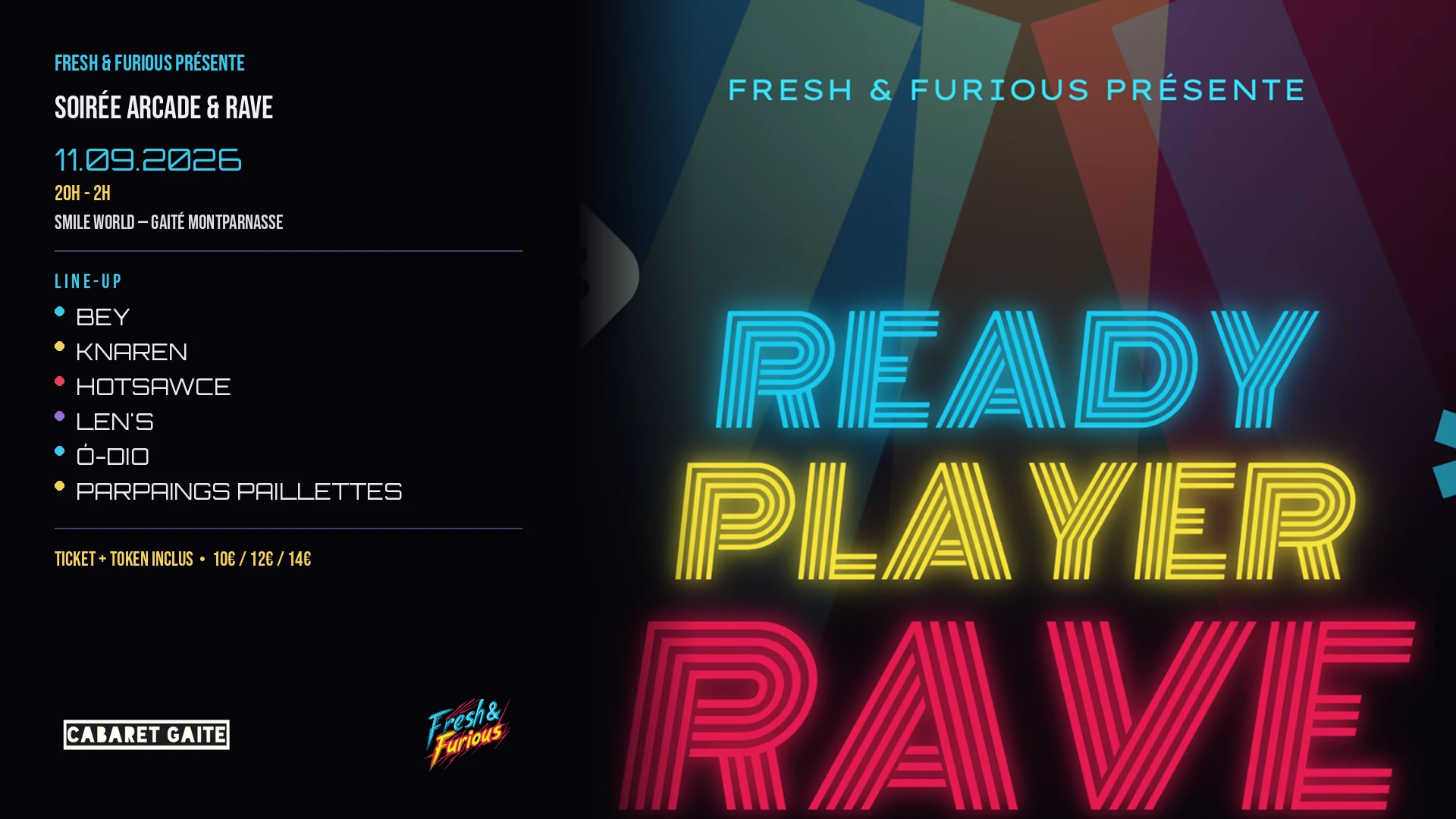 Ready Player Rave — Arcade & Rave Experience Cover
