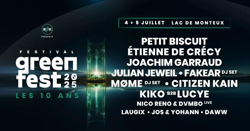 Green Festival 2025 - Les 10 Ans Cover