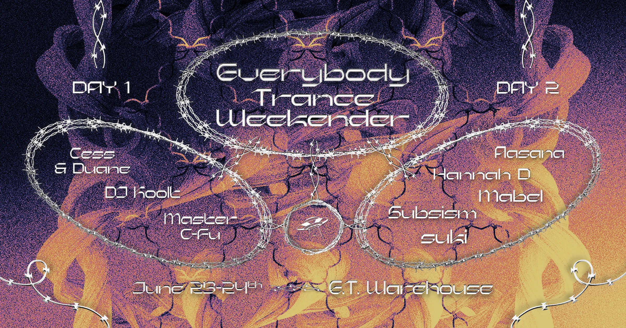 Everybody Trance Weekender June 23-24th Cover