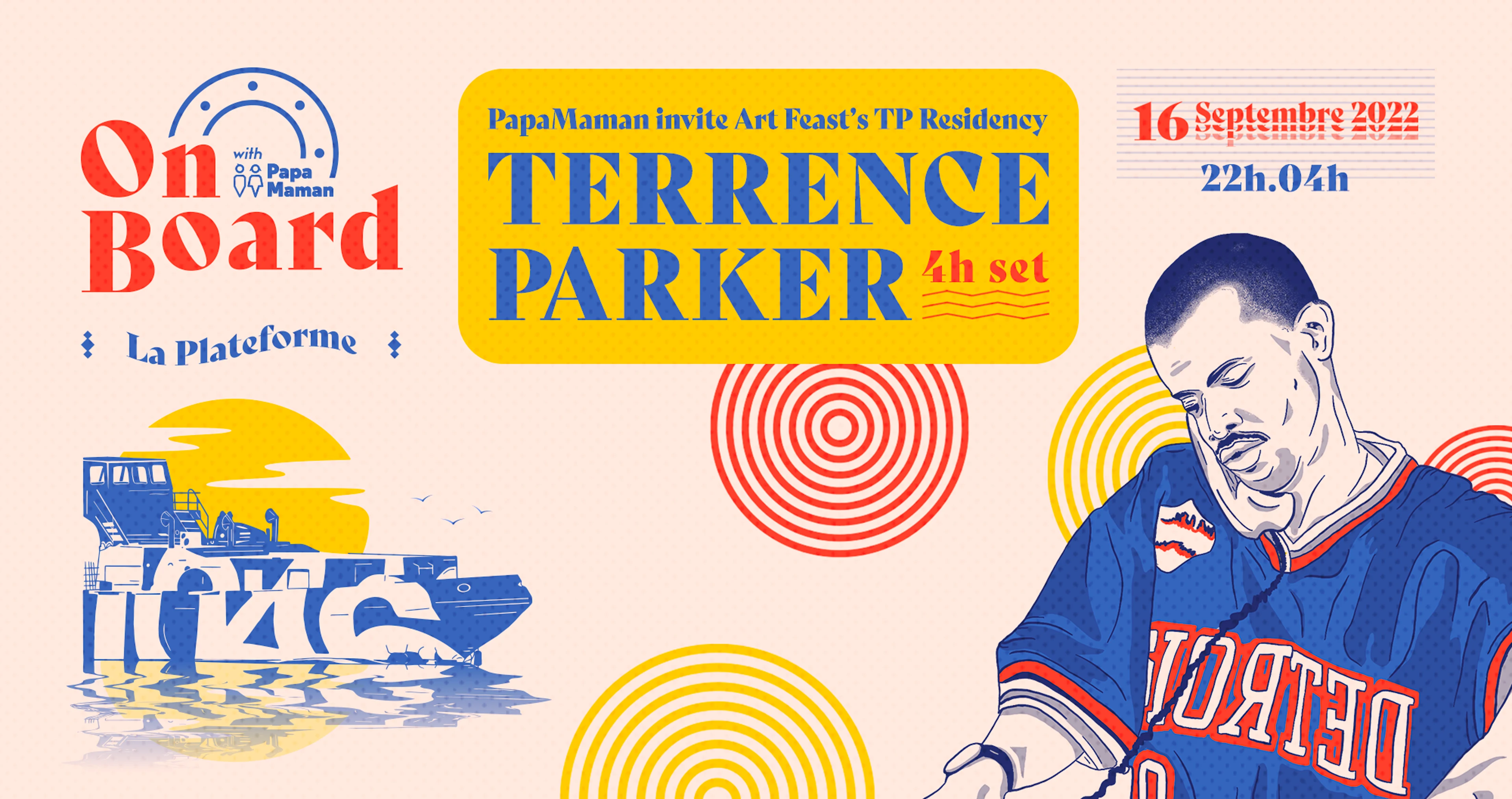 Complet - Papamaman Invite Art Feast's Tp Residency Terrence Parker 4h Cover