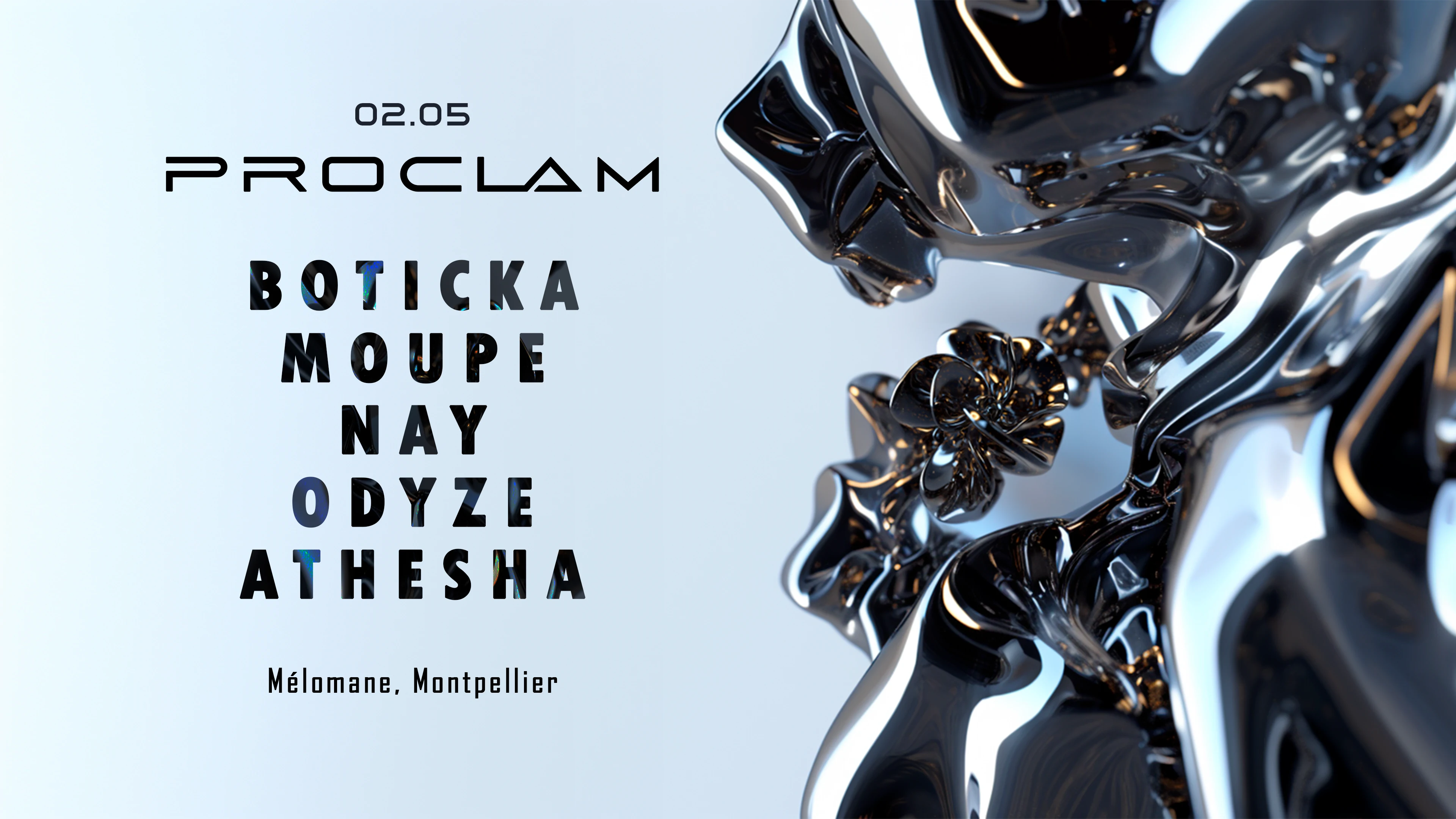 Proclam Tour #1 | Boticka, Moupe, Nay, Odyze, Athesha Cover