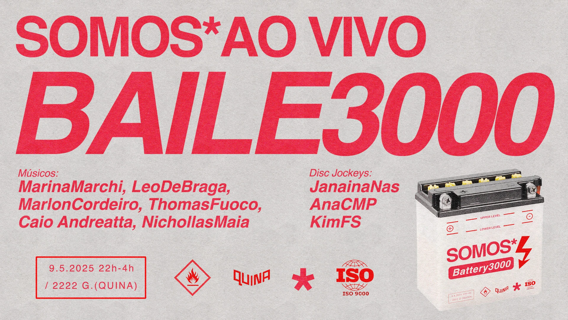 Somos*Baile3000 Cover