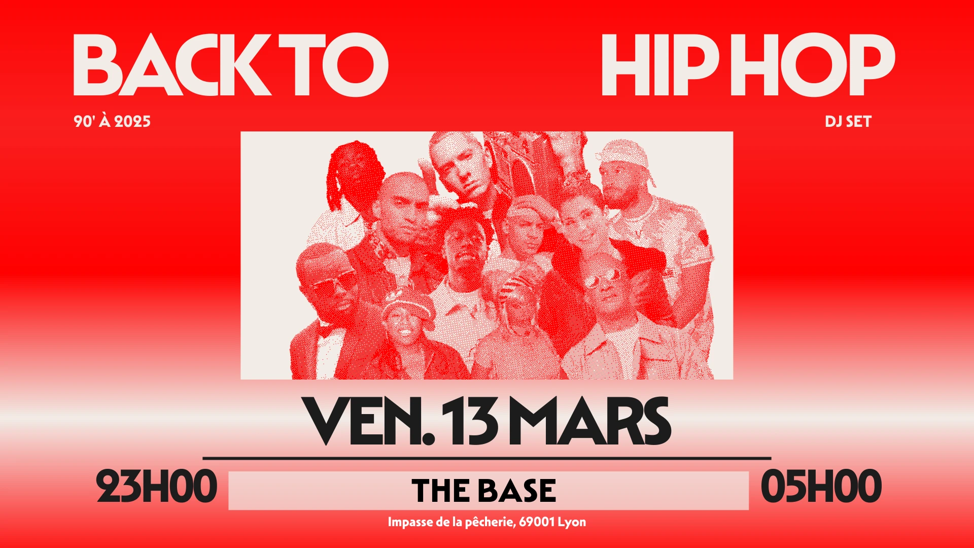 Back To Hip Hop : Le 13 Mars À The Base Cover