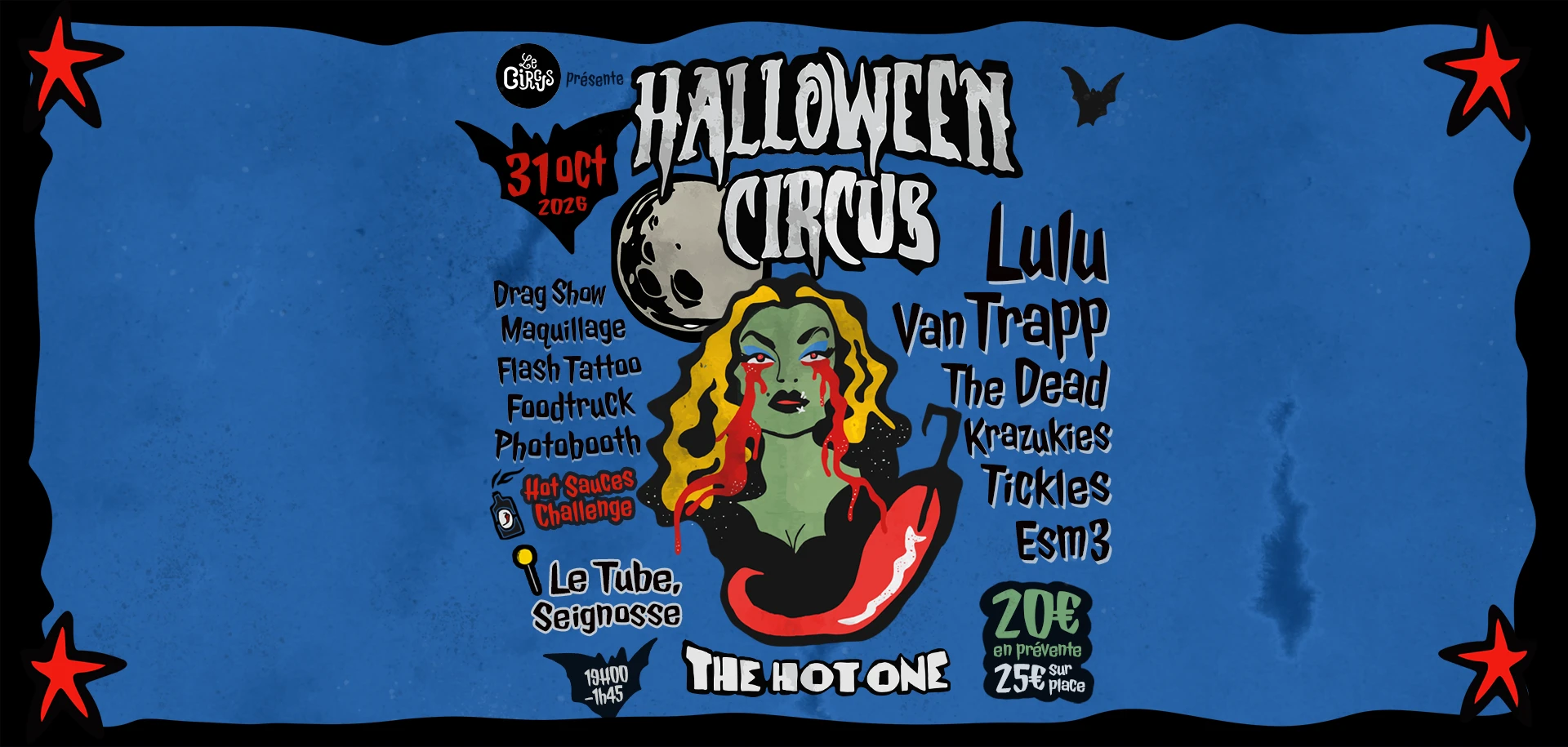 Halloween Circus 2026 : The Hot One Cover