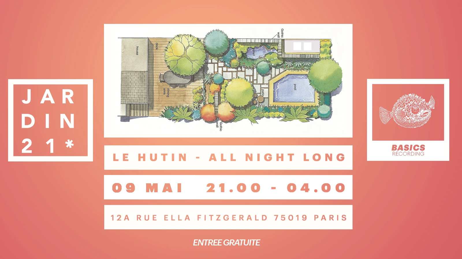 Le Hutin X Jardin21 - Dj Sets Cover