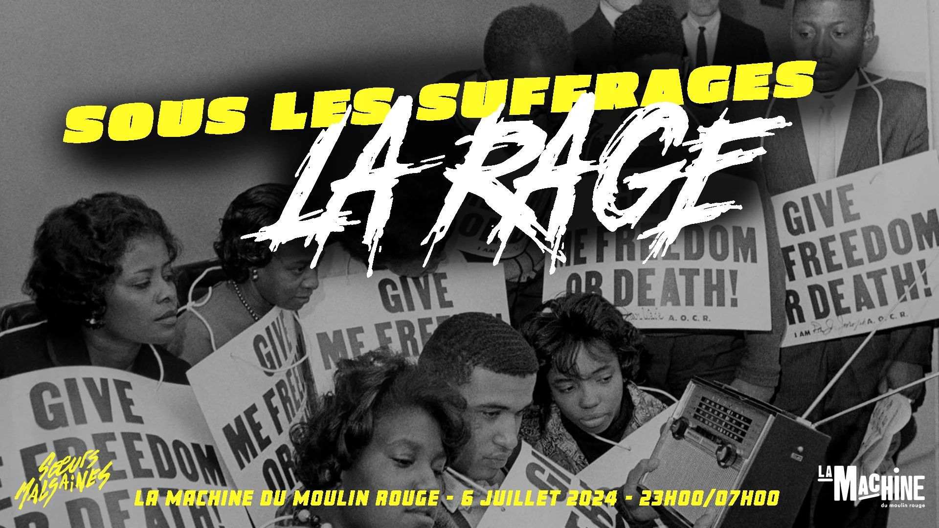 Soeurs Malsaines : Sous Les Suffrages, La Rage Cover