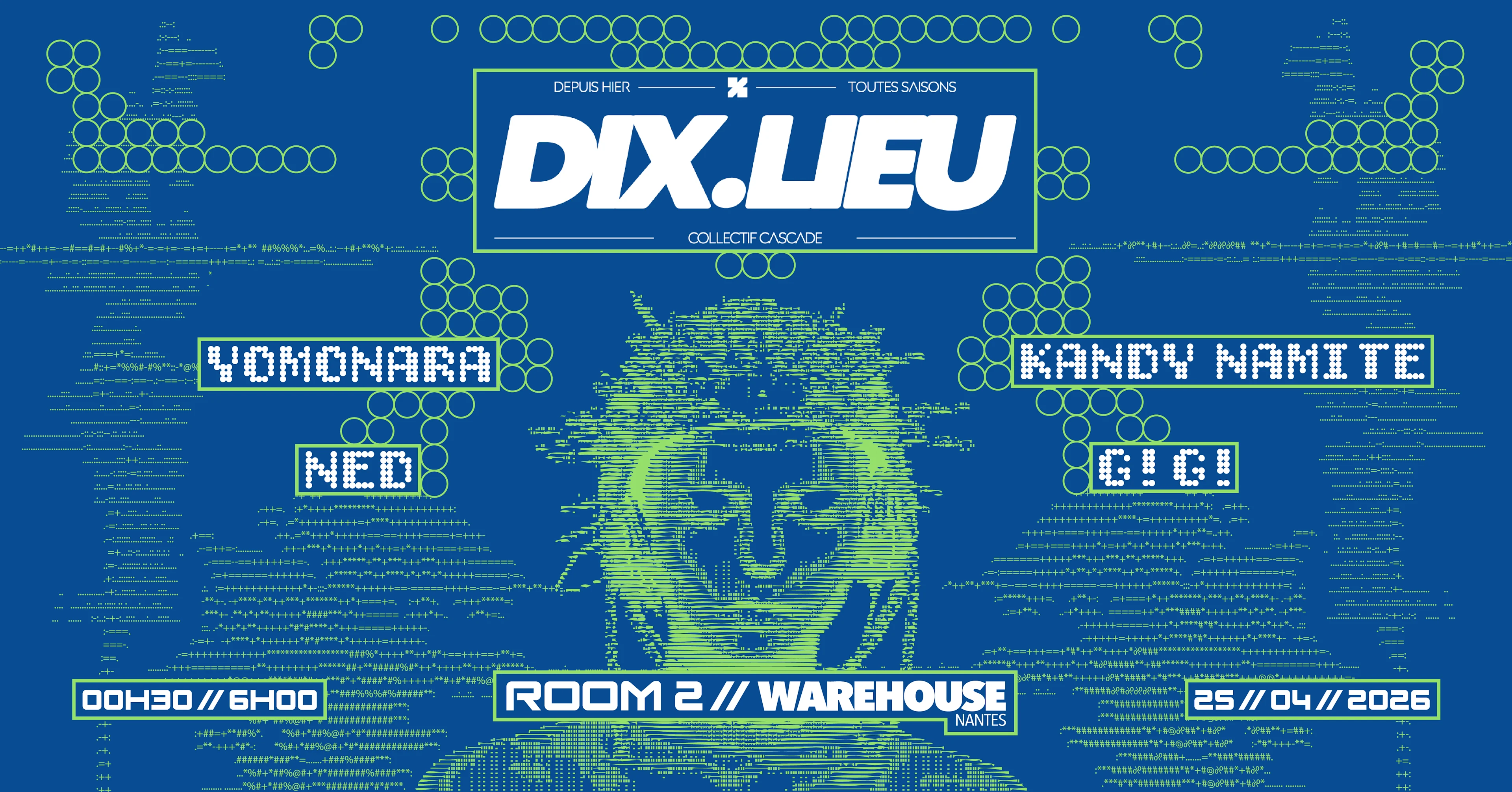 DIX Lieu En Room 2 Du Warehouse ! Cover