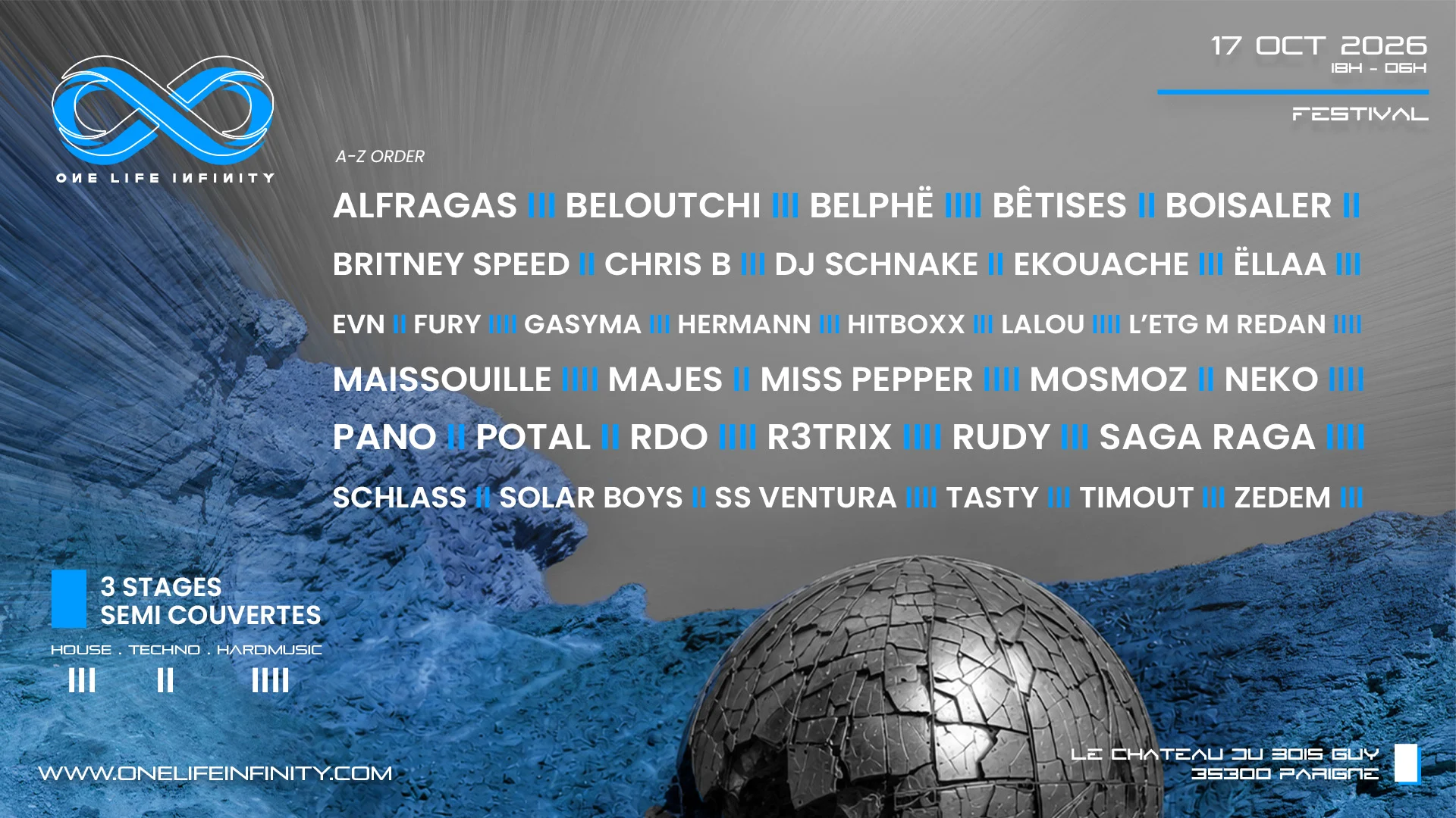 Festival One Life Infinity # Edition 2026 Cover