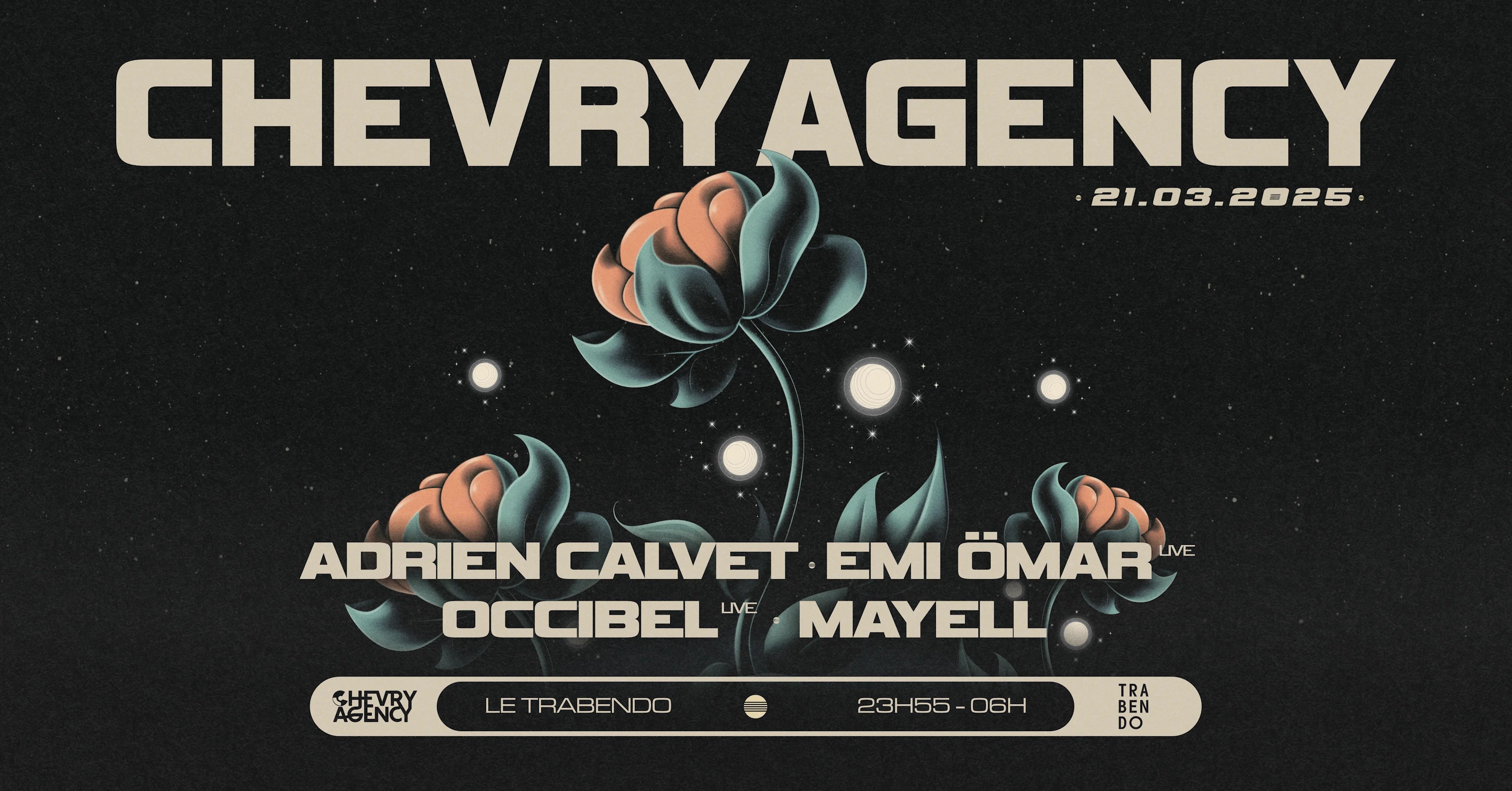 Chevry Agency : Adrien Calvet + Emi Ömar + Occibel + Mayell Cover