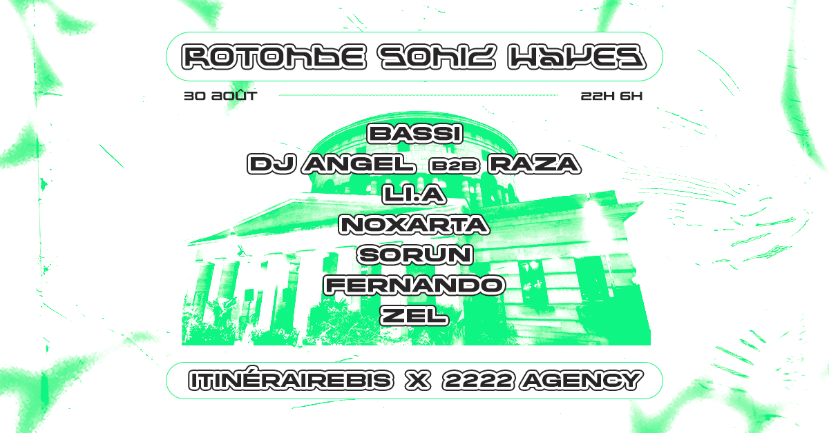 Rotonde Sonic Waves - Itinérairebis  X 2222 - Free Av. 00h Cover