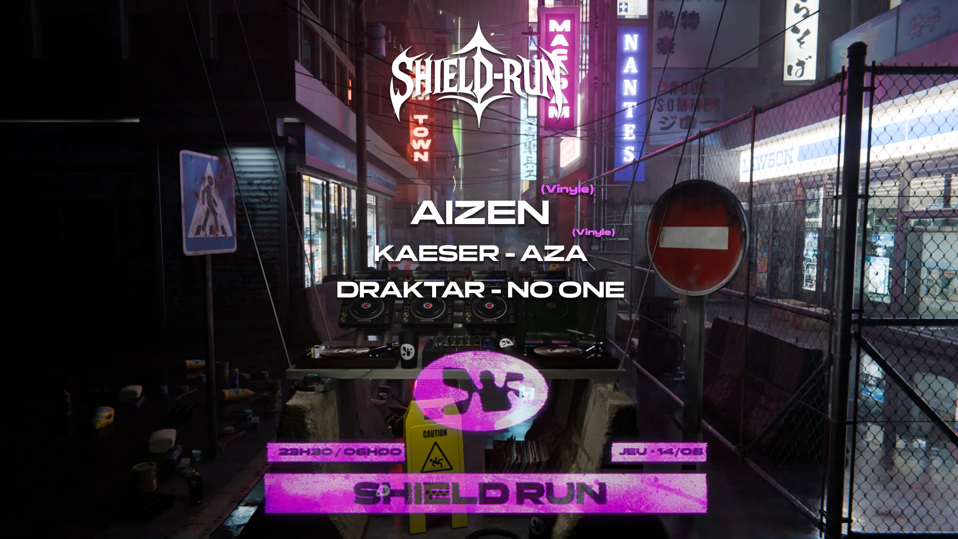 Shield Run X Macadam W/ Aizen Cover