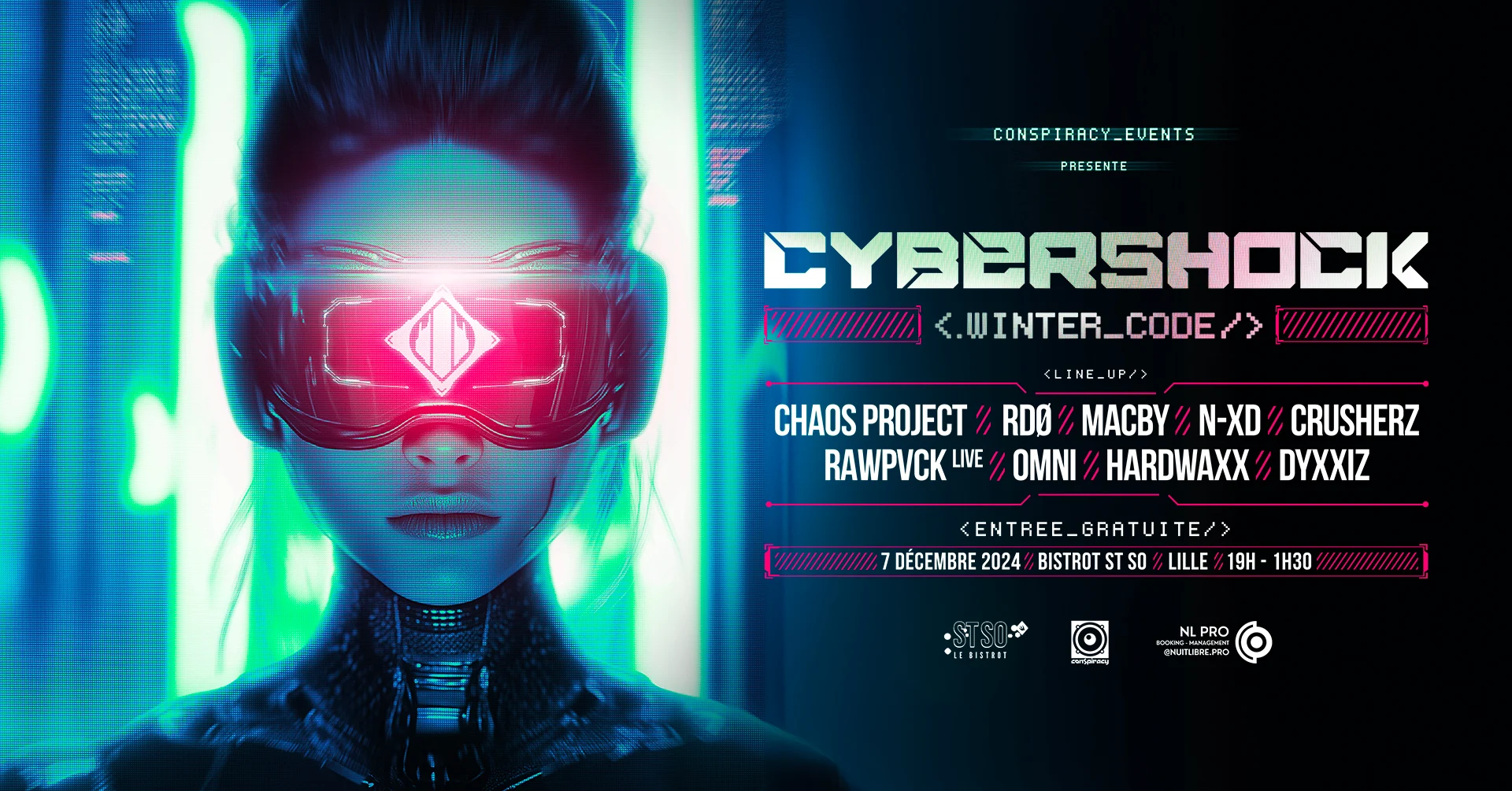 Cybershock .Winter_Code/ By Conspiracy Events Cover