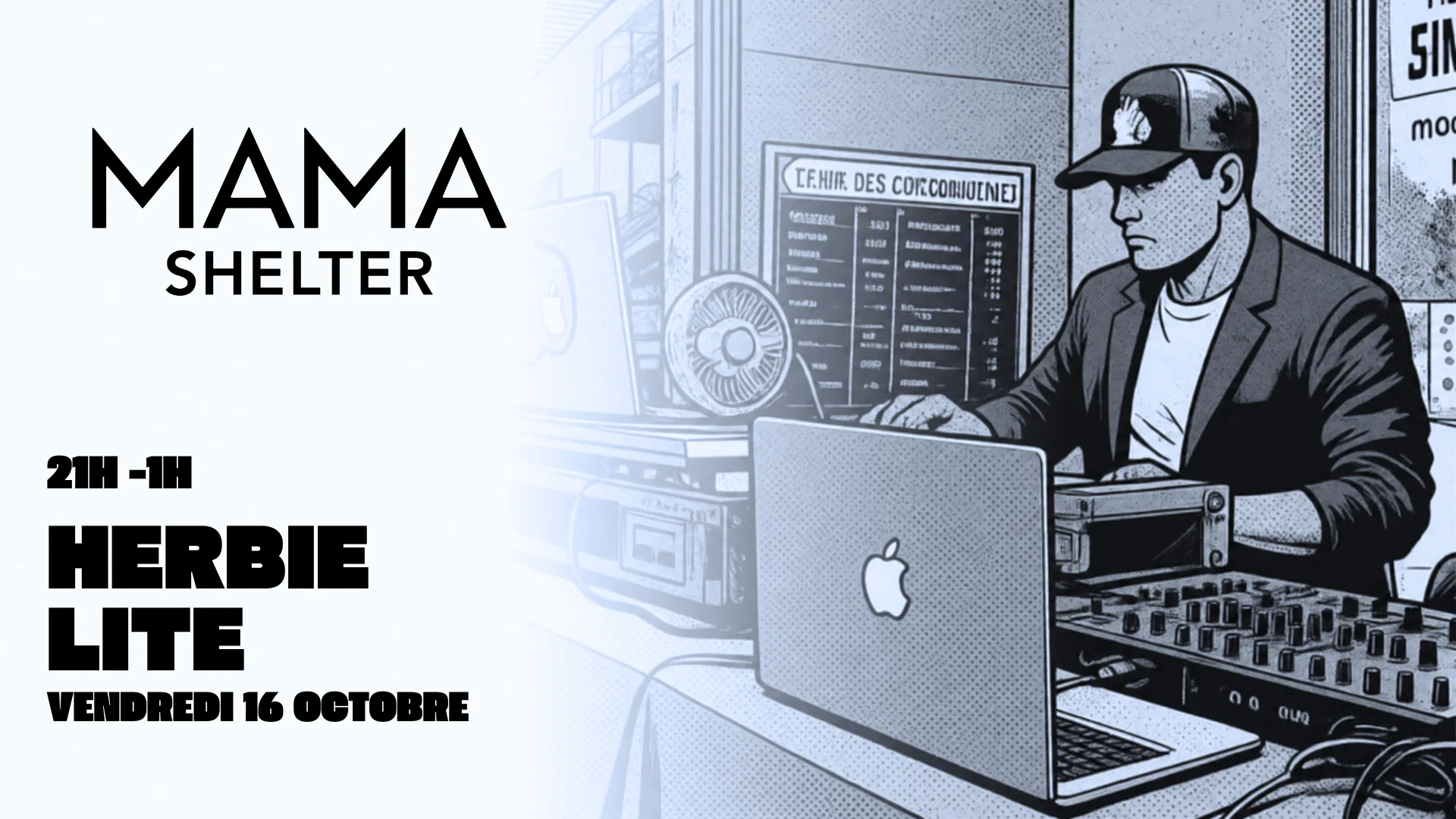 Herbie Lite X Mama Shelter Cover