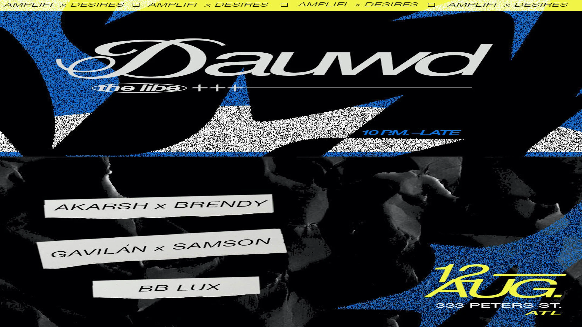 Desires X Amplifi Present: Dauwd Cover