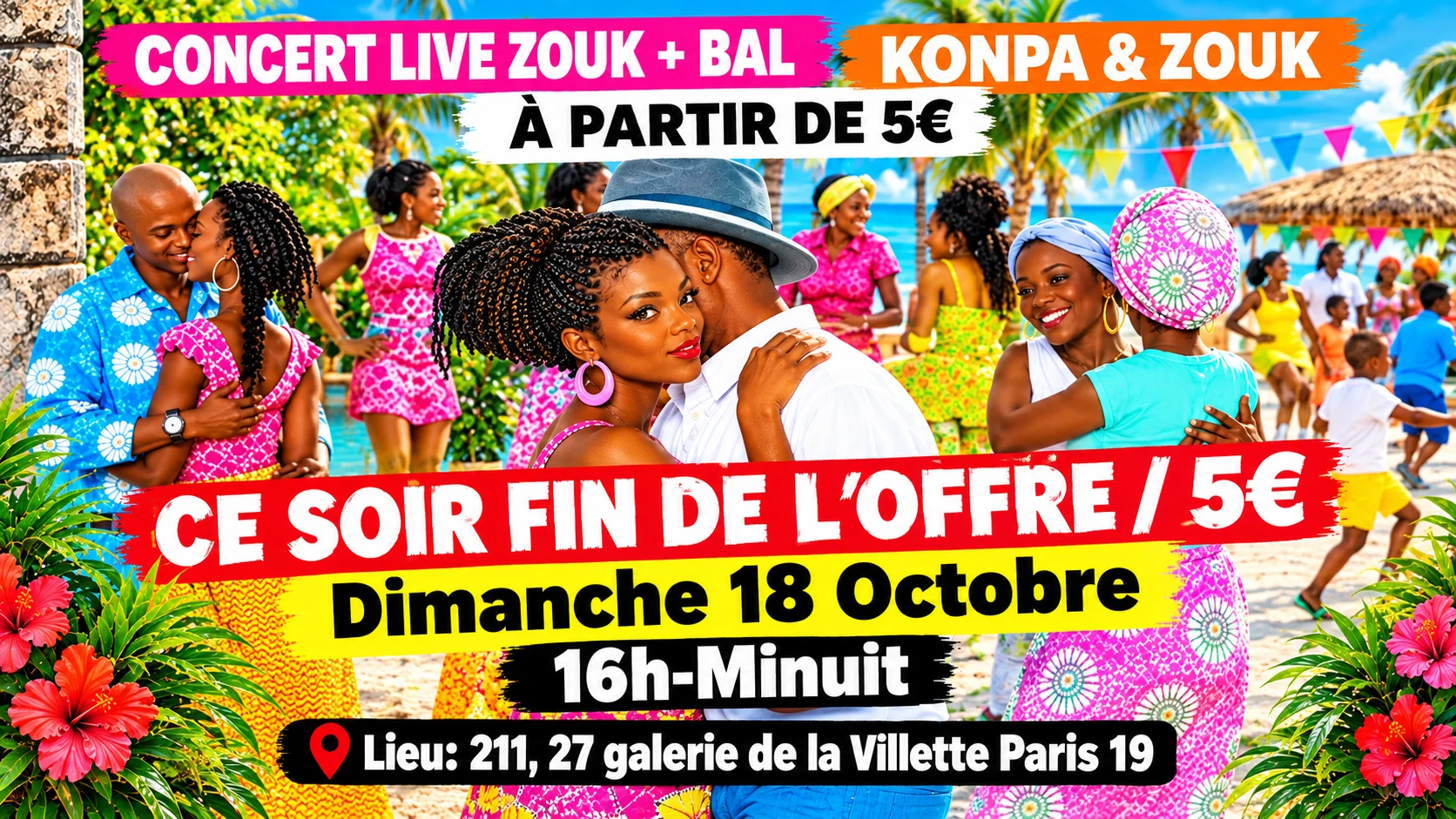 Grand Bal Rétro Zouk Et Konpa Vs Gouyad Cover