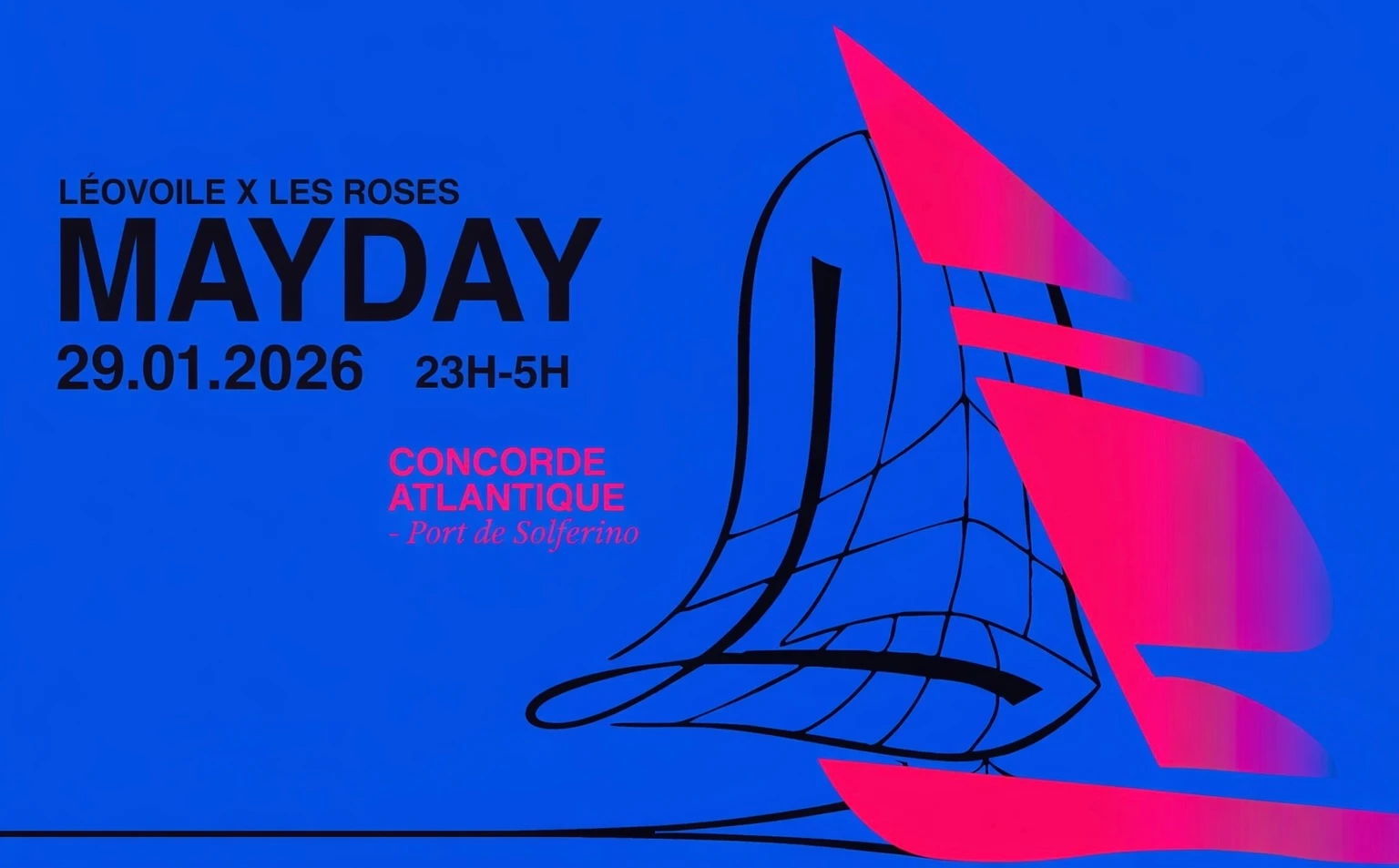 Mayday - Les Roses & Léovoile @Concorde Atlantique Cover
