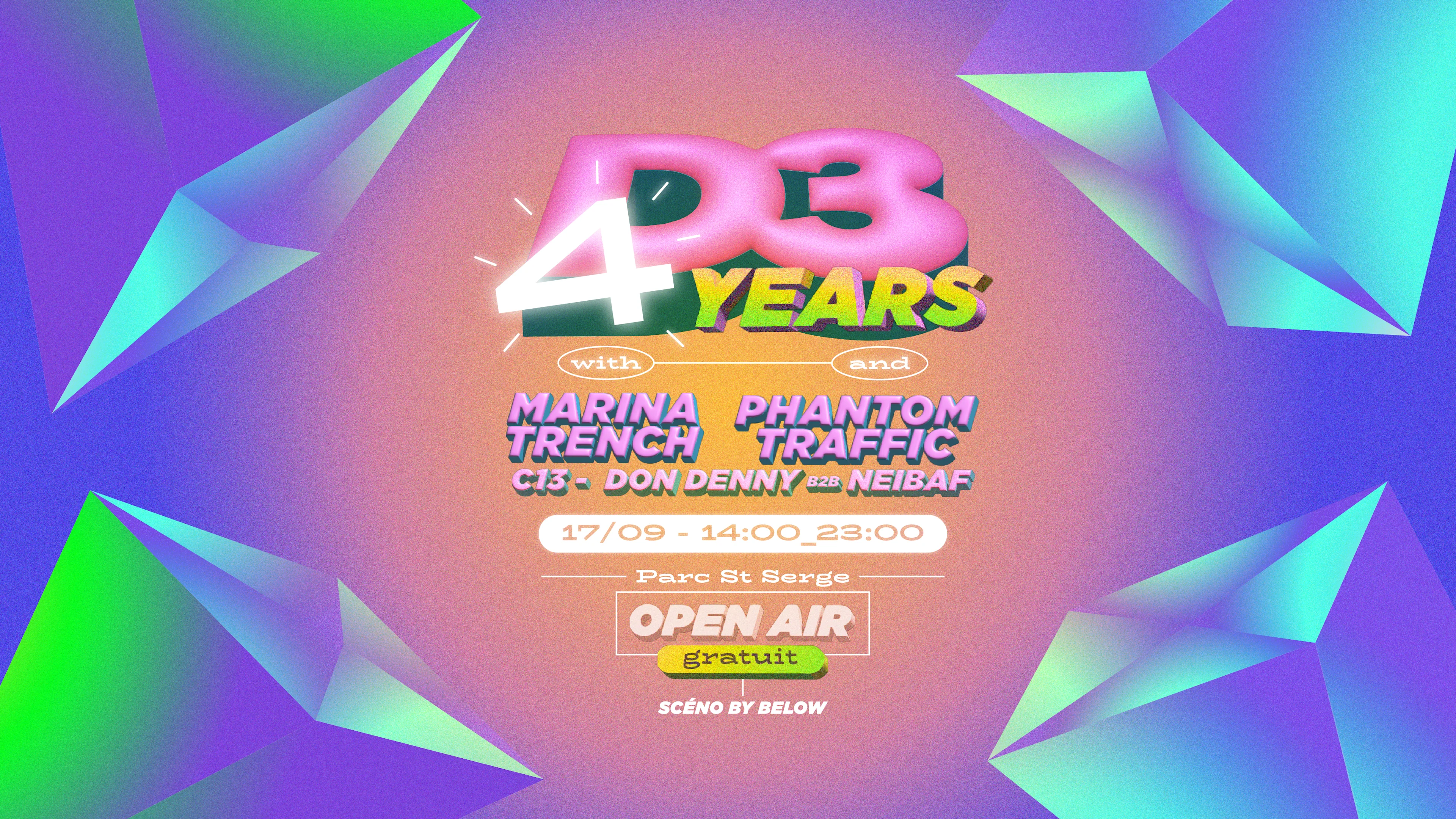D3 : Four Years With Marina Trench And Phantom Traffic Cover