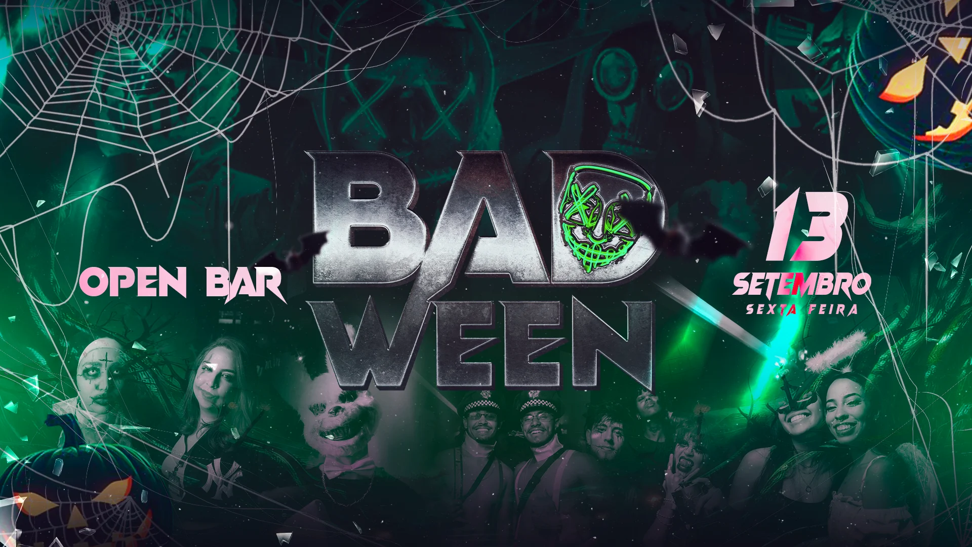 Badween - Open Bar [2 Pistas] Cover