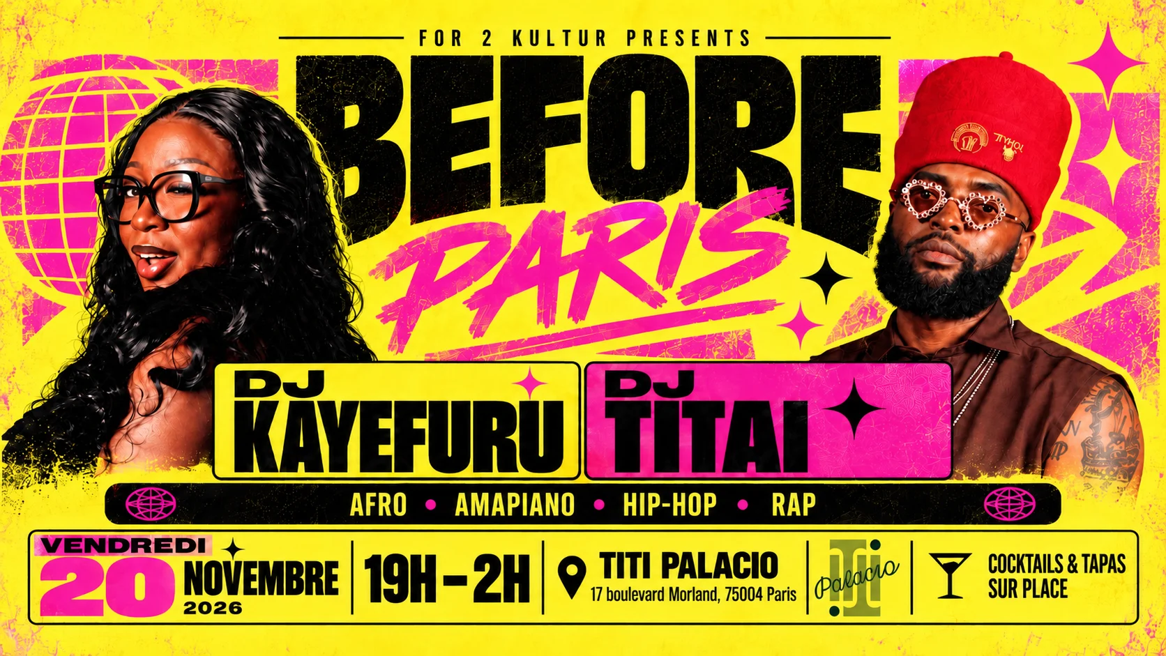 Before - For 2 Kultur Cover
