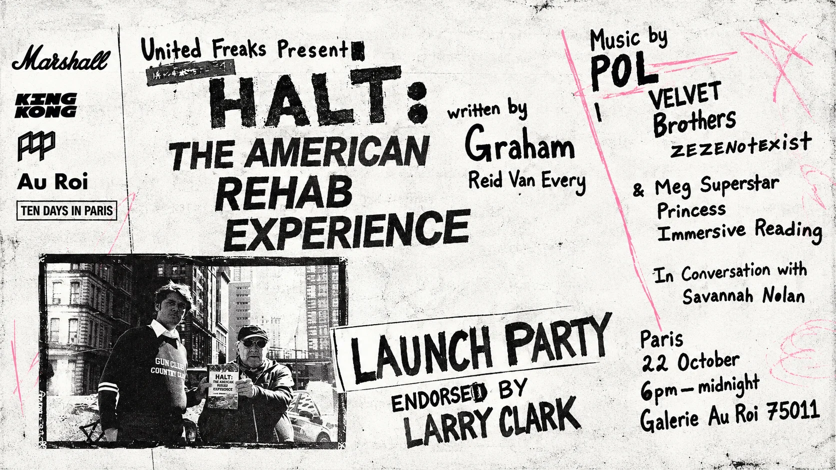 Halt Launch Party Cover