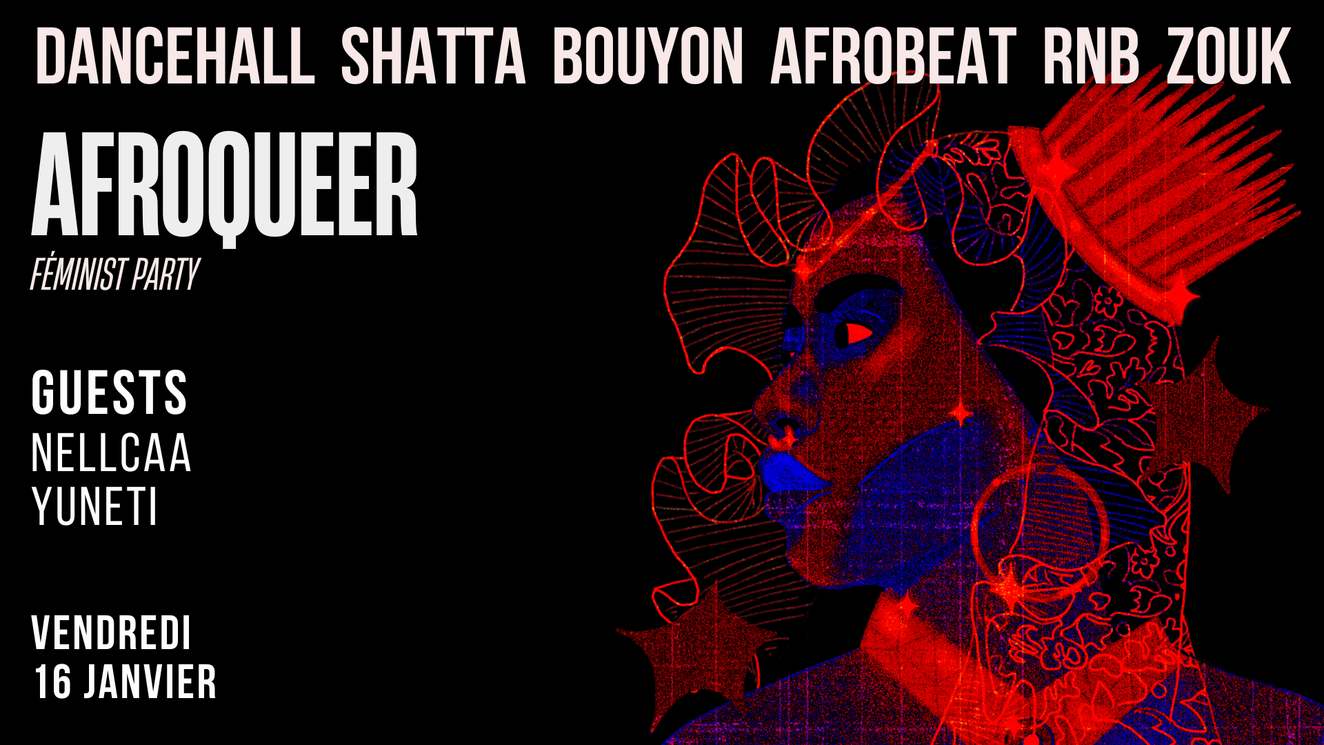 Afro Queer Feminist Party 16/01 Cover
