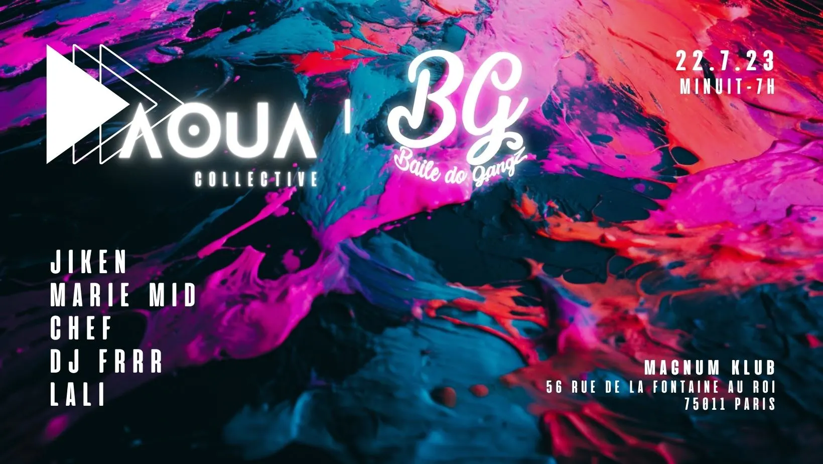 Daoua Collective X Baile Do Gangz @Magnum Klub Cover